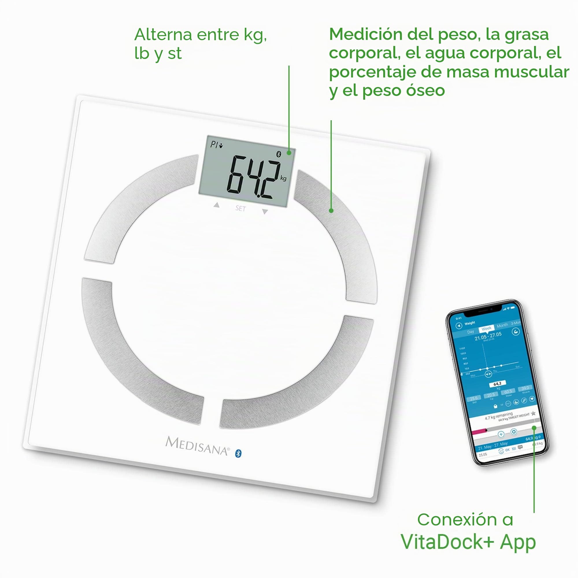 medisana-bs-444-connect-b-scula-de-an-lisis-corporal-digital-bluetooth-hasta-180 image 5