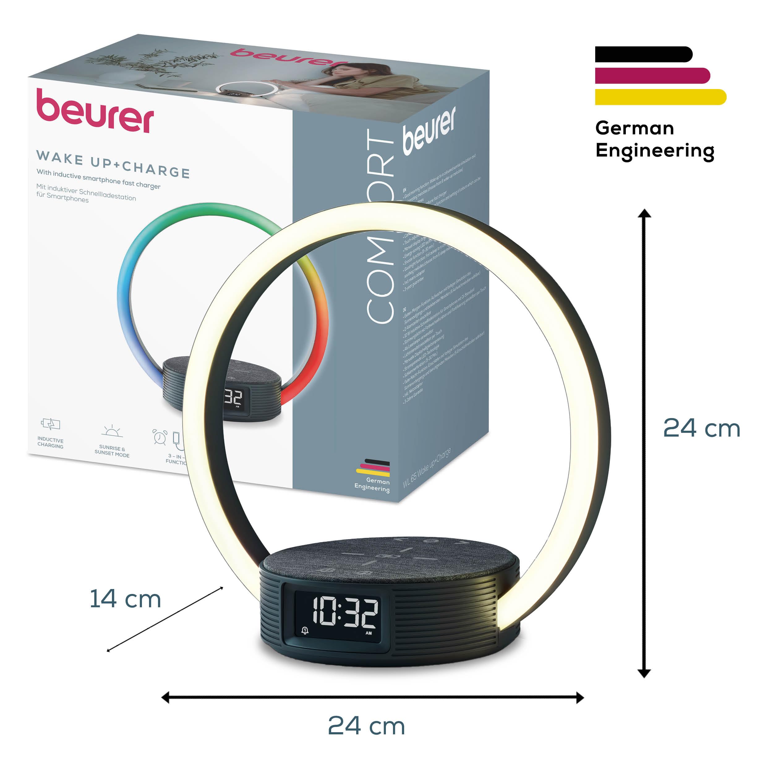 beurer-wl-65-wake-up-charge-despertador-con-luz-3-en-1-simulaci-n-de-amanecer-ca image 6