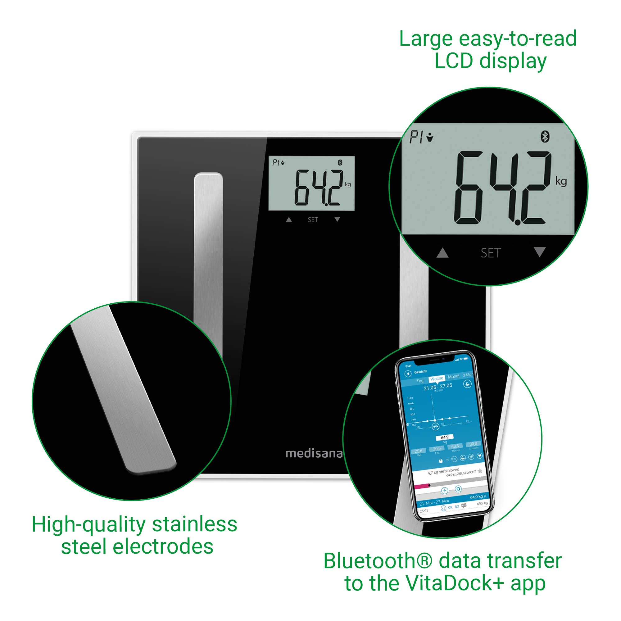medisana-bs-a45-connect-b-scula-de-an-lisis-corporal-digital-con-bluetooth-y-app image 5