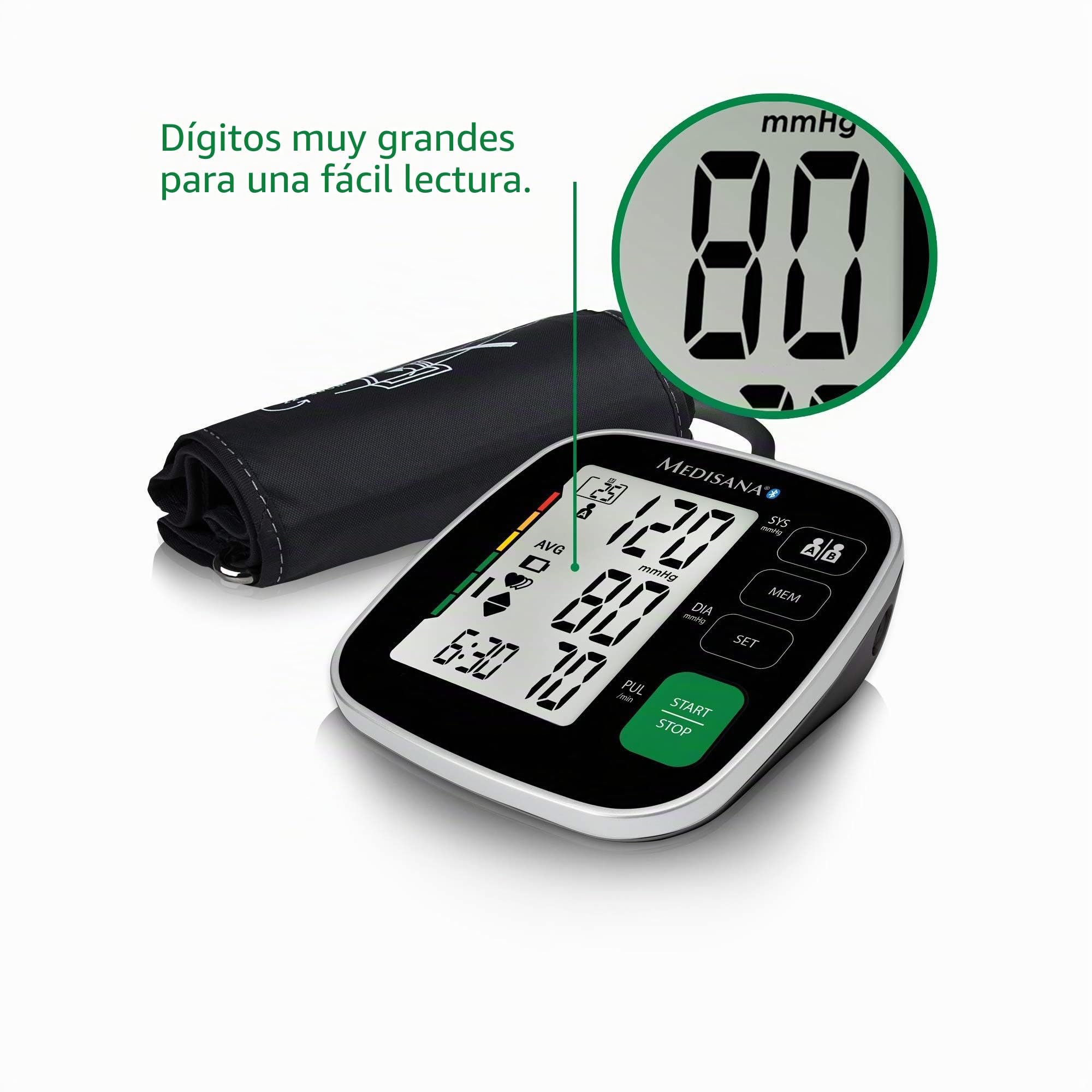 medisana-bu-546-connect-tensi-metro-de-brazo-digital-con-250-memorias-manguito-x image 3