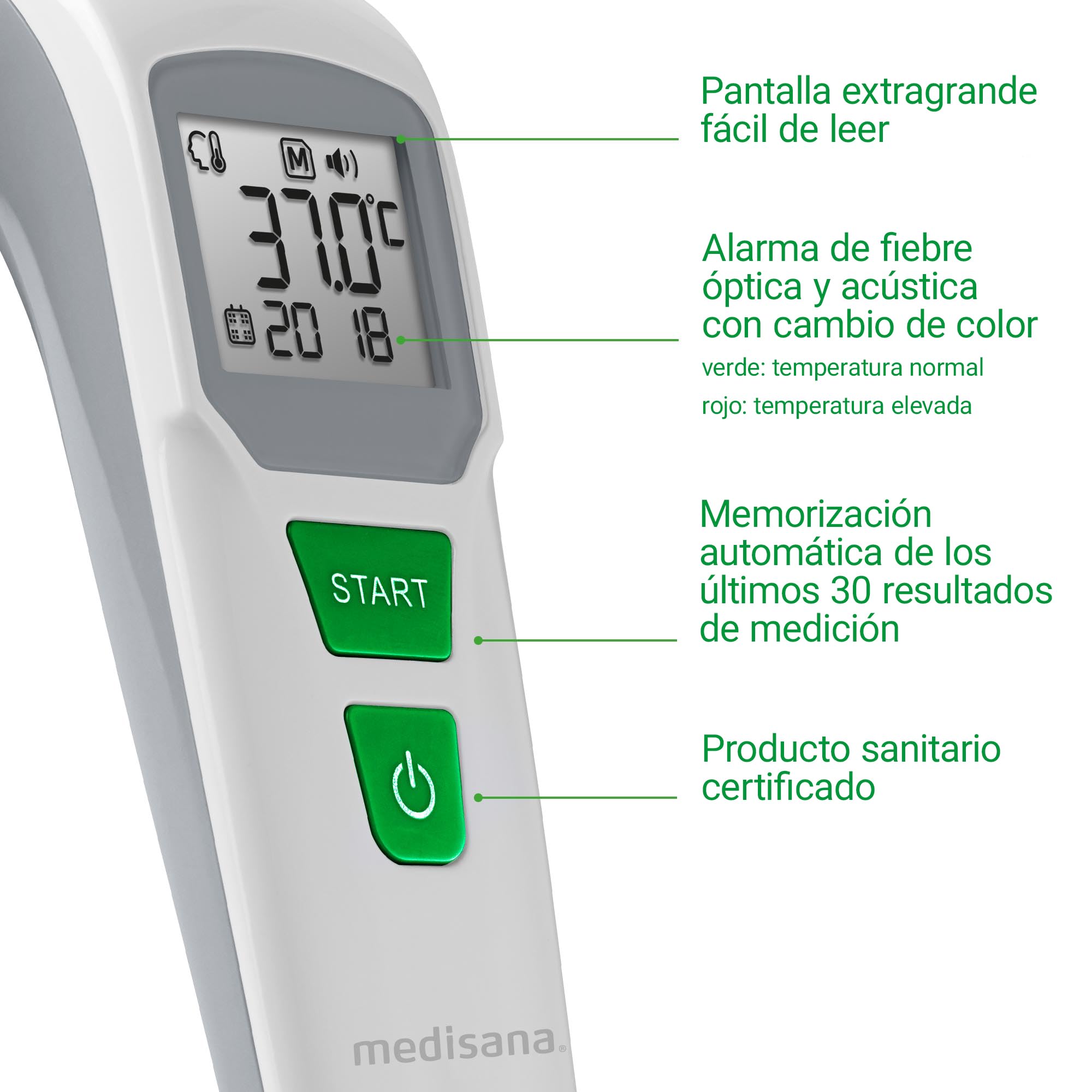 medisana-tm-762-term-metro-digital-de-frente-sin-contacto-con-alarma-visual-de-f image 5