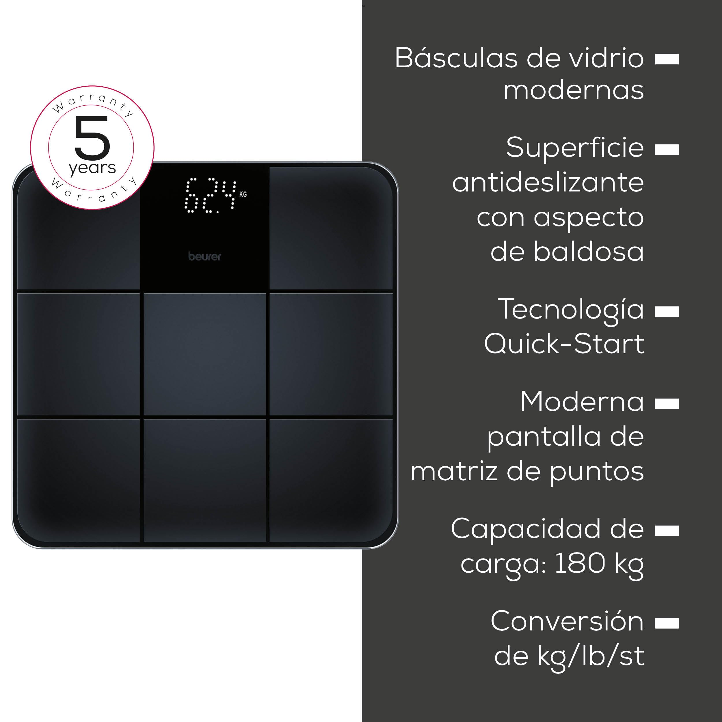 beurer-gs-235-b-scula-de-ba-o-digital-de-vidrio-con-pantalla-m-gica-oculta-super image 6