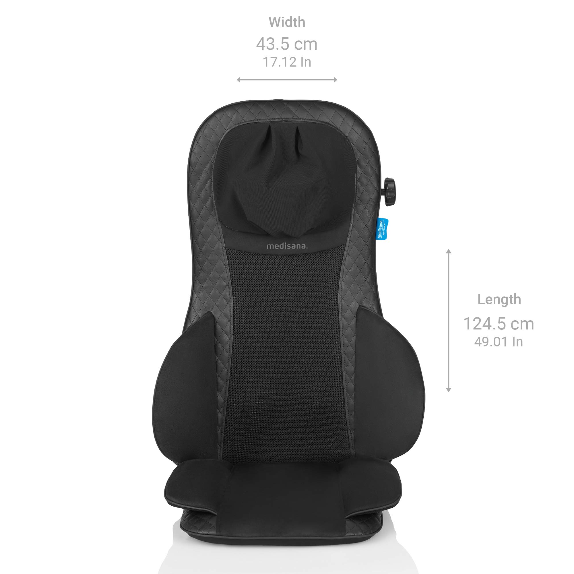 medisana-mcg-820-funda-de-asiento-de-masaje-shiatsu-con-cabezales-de-gel-girator image 2