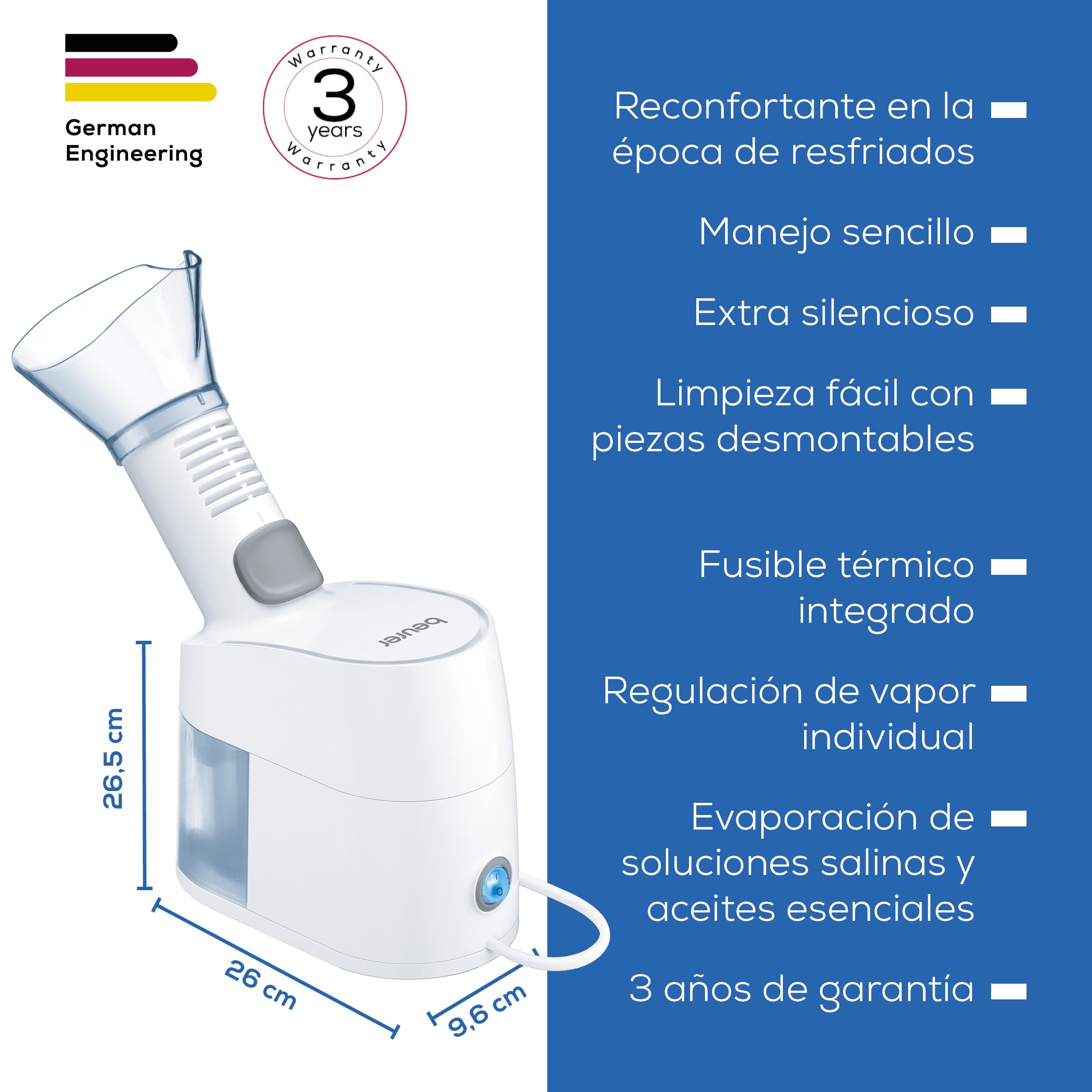 beurer-si-40-nebulizador-de-vapor-para-boca-nariz-y-garganta-con-soluci-n-salina image 6