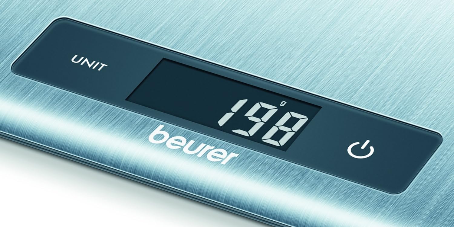 beurer-ks-51-balanza-de-cocina-ultra-plana-de-acero-inoxidable-1-5-cm-5-kg-1-g-p image 2
