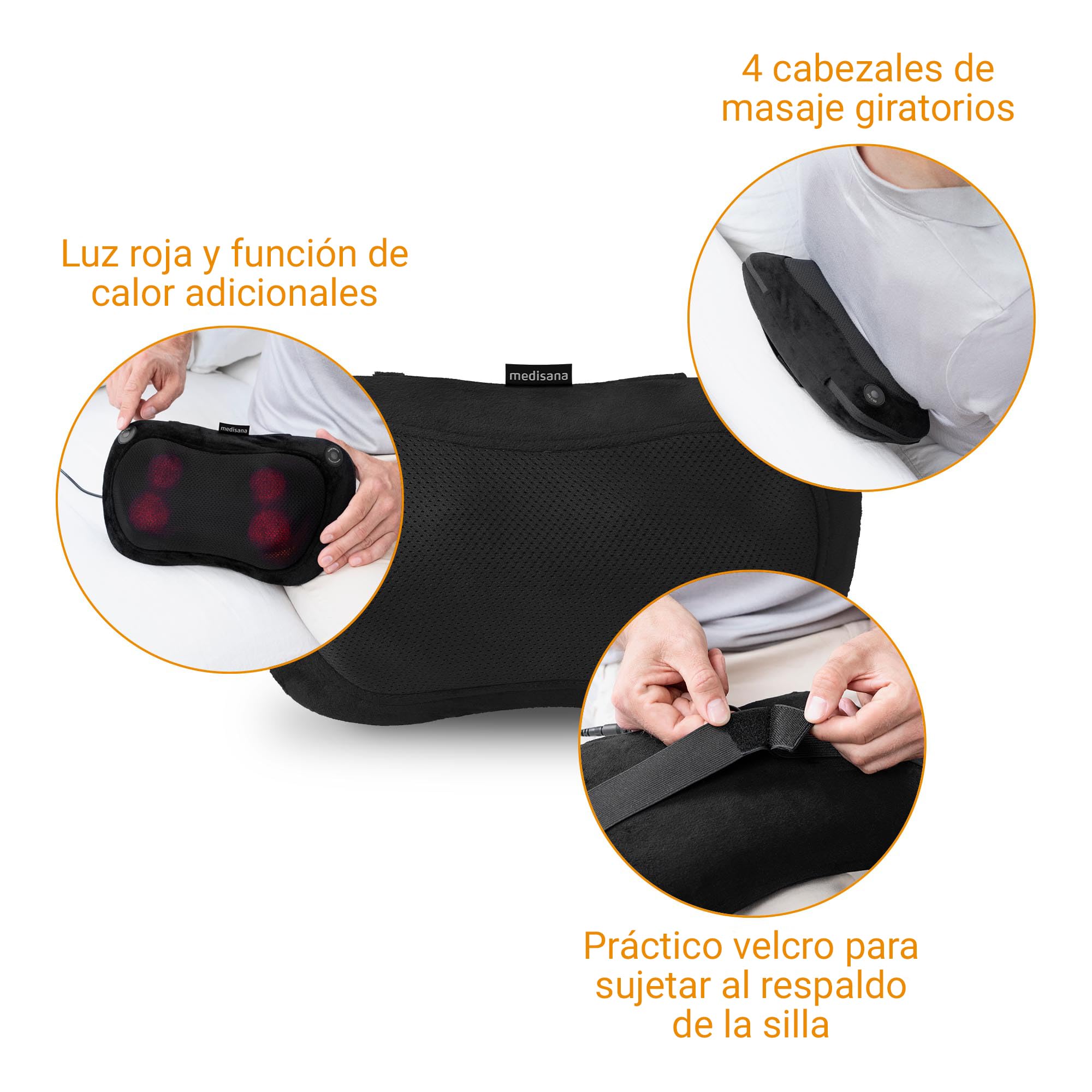 medisana-mc-200-coj-n-de-masaje-shiatsu-con-funci-n-de-calor-y-luz-roja-4-cabeza image 4