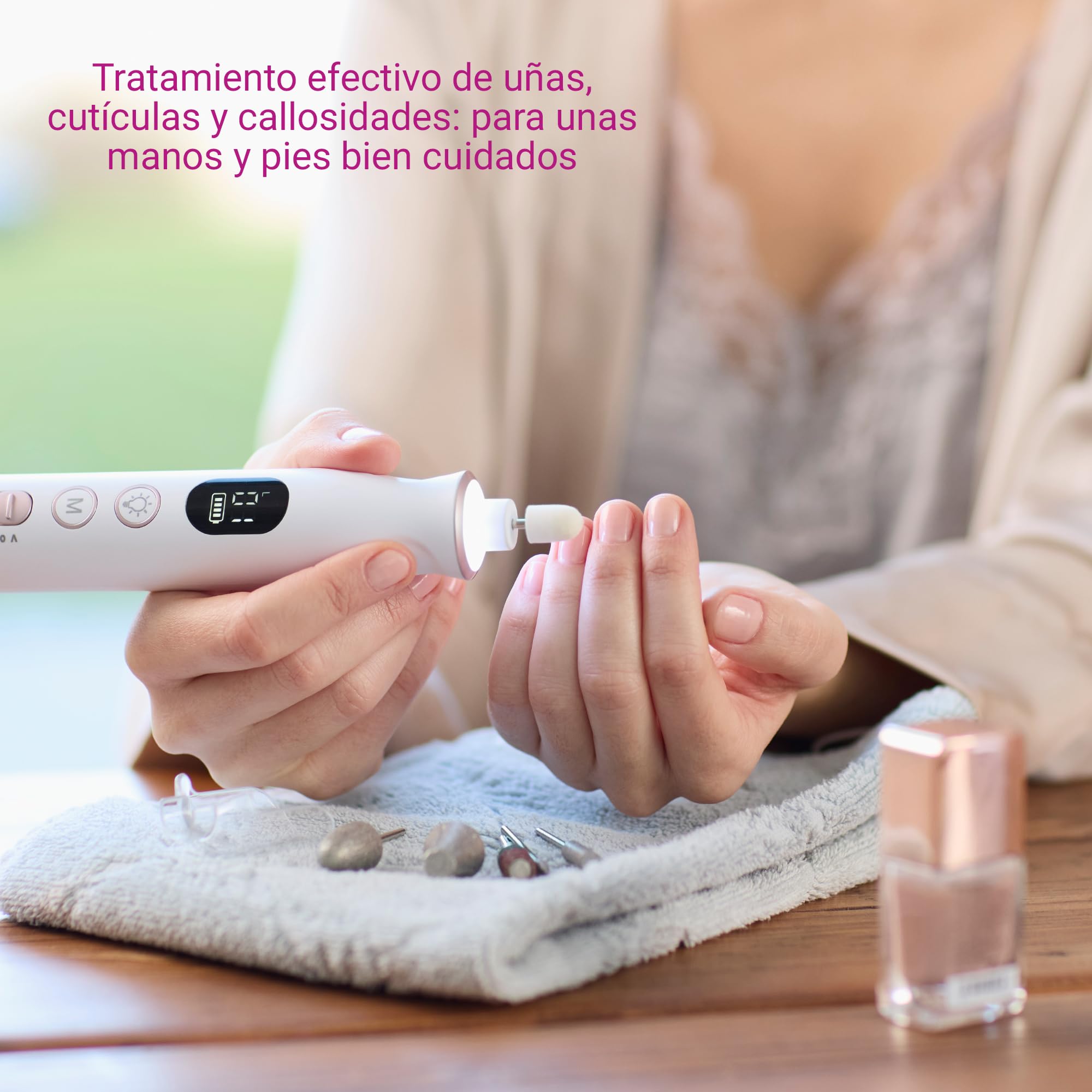 medisana-mp-940-set-el-ctrico-de-manicura-y-pedicura-inal-mbrico-con-10-accesori image 3