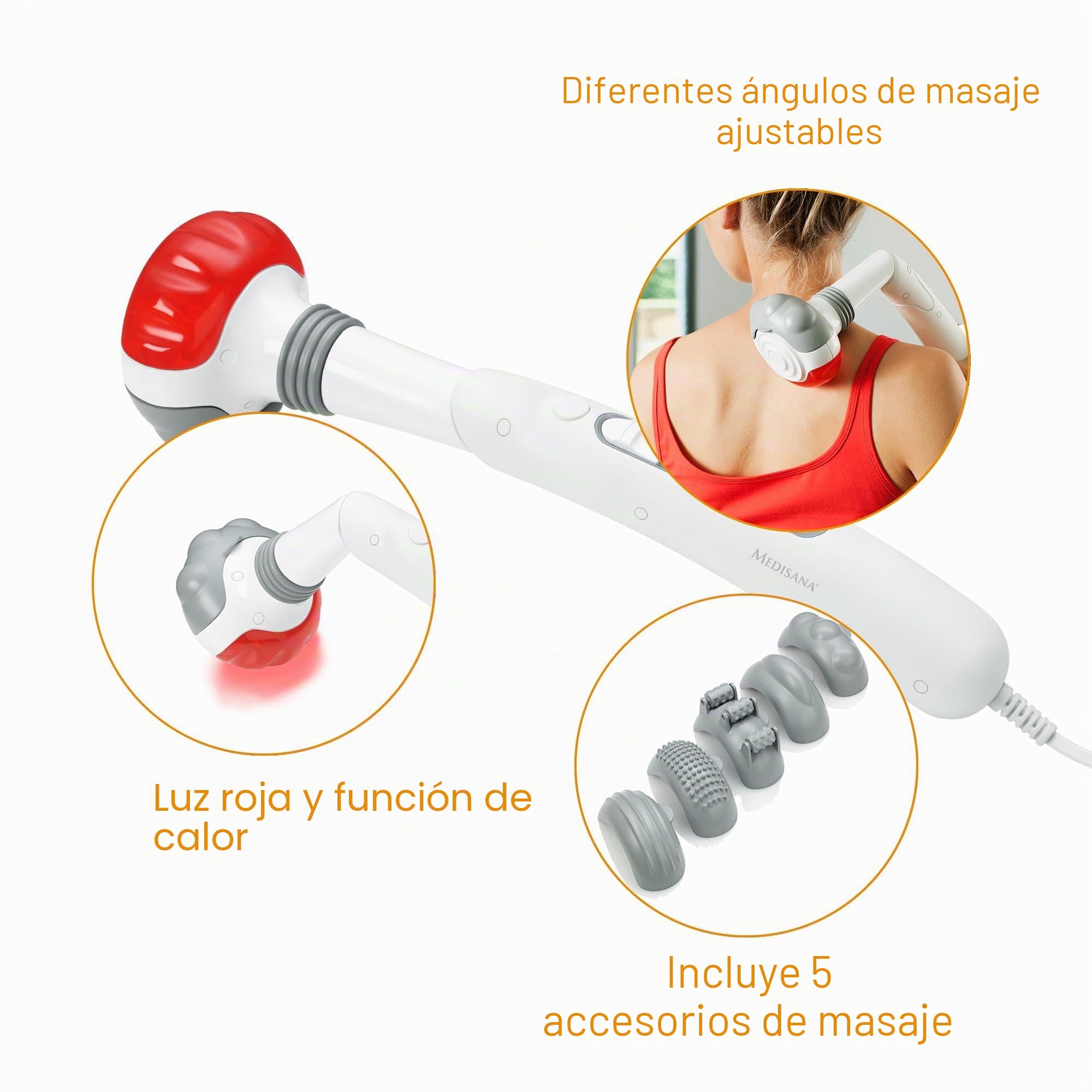 medisana-hm-886-masajeador-de-mano-el-ctrico-con-luz-roja-y-funci-n-de-calor-2-i image 4