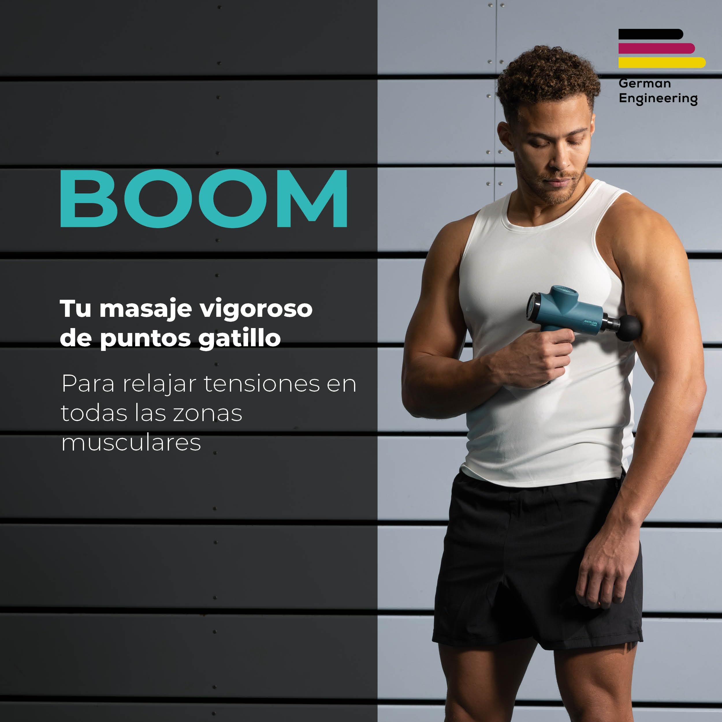 beurer-antelope-boom-pistola-de-masaje-muscular-compacta-4-cabezales-5-niveles-d image 2