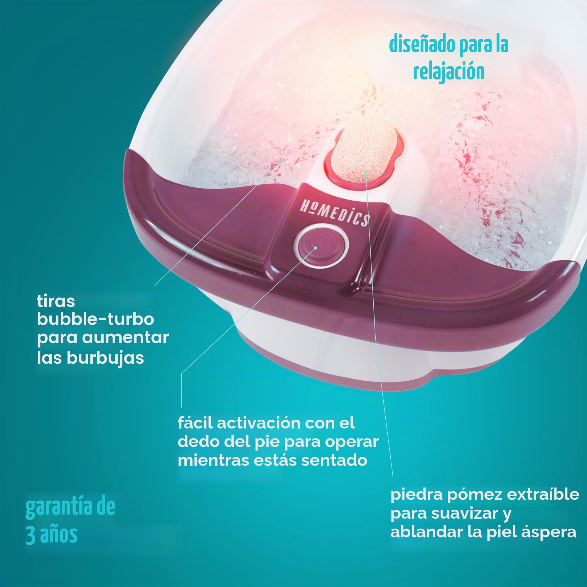 homedics-bubblemate-ba-o-de-pies-hidromasajeador-con-burbujas-y-piedra-p-mez-int image 6