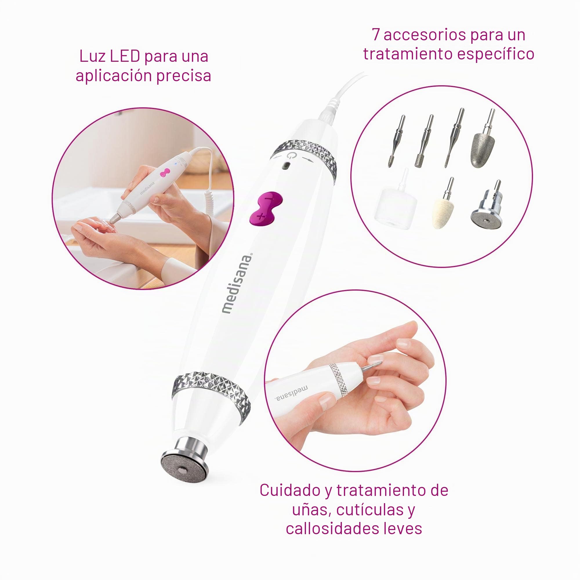 medisana-mp-840-set-de-manicura-y-pedicura-el-ctrico-con-7-accesorios-3-velocida image 4