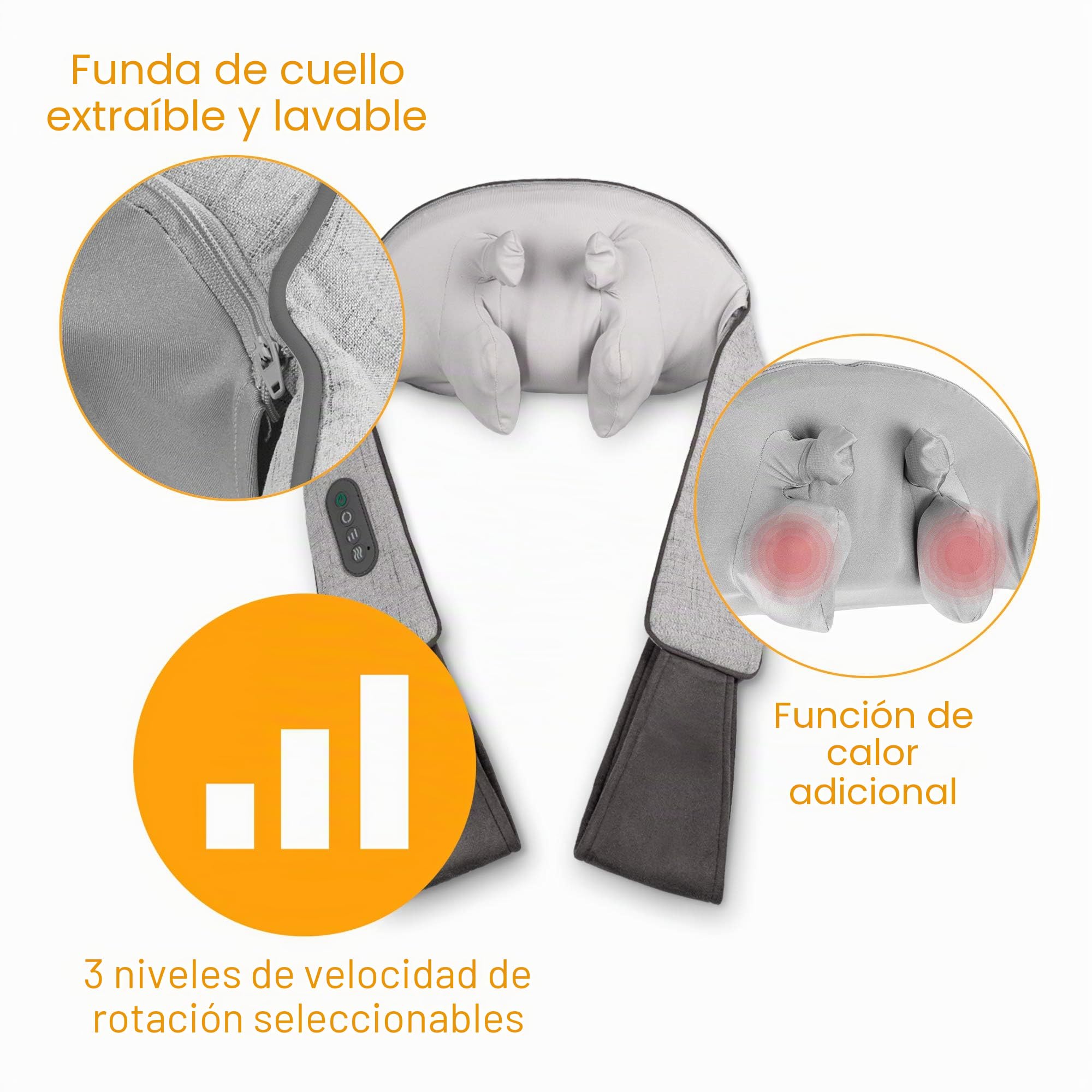 medisana-nm-890-masajeador-shiatsu-de-cuello-con-calor-y-luz-roja-3-velocidades- image 5