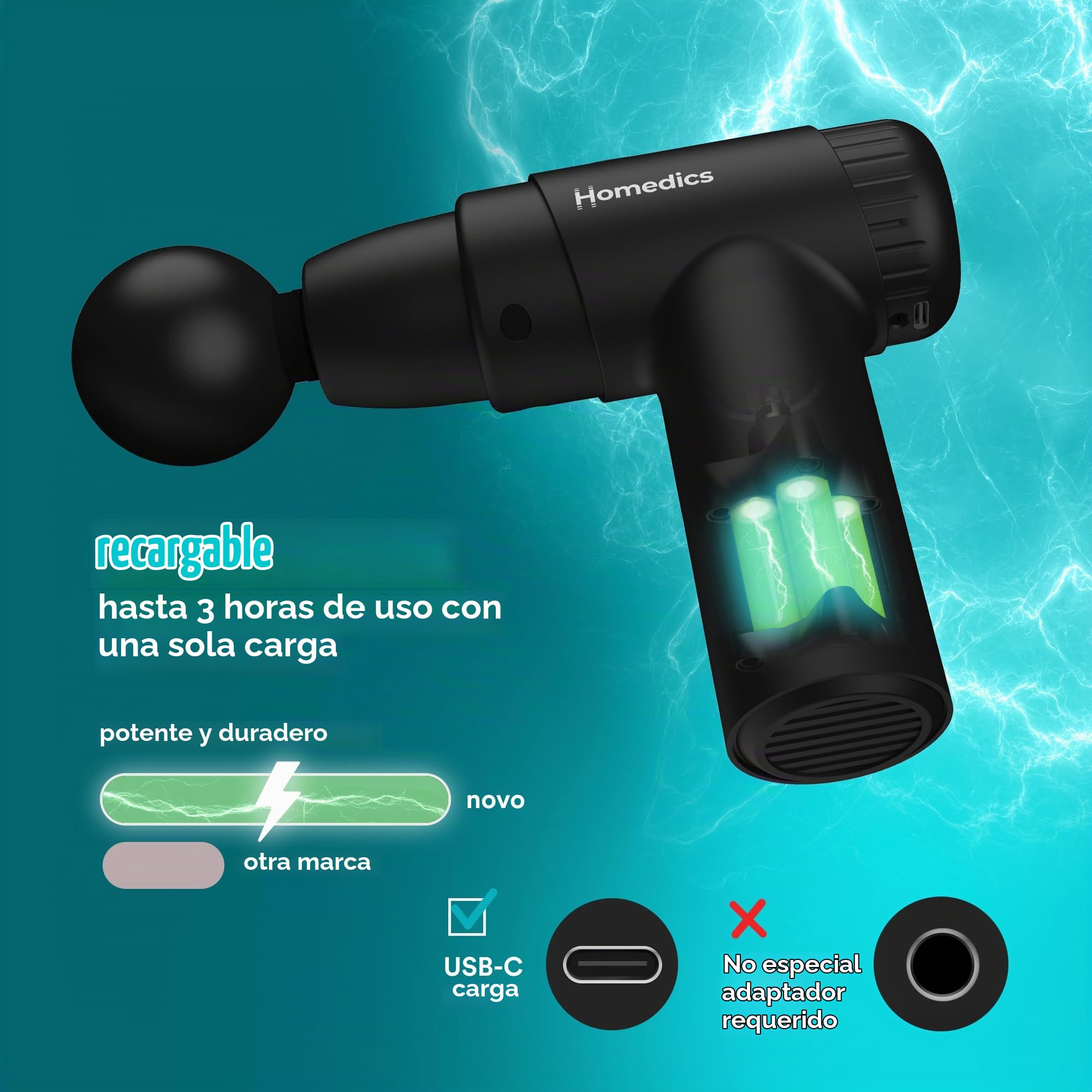homedics-novo-mini-pistola-de-masaje-el-ctica-vibratoria-con-calor-4-accesorios- image 5