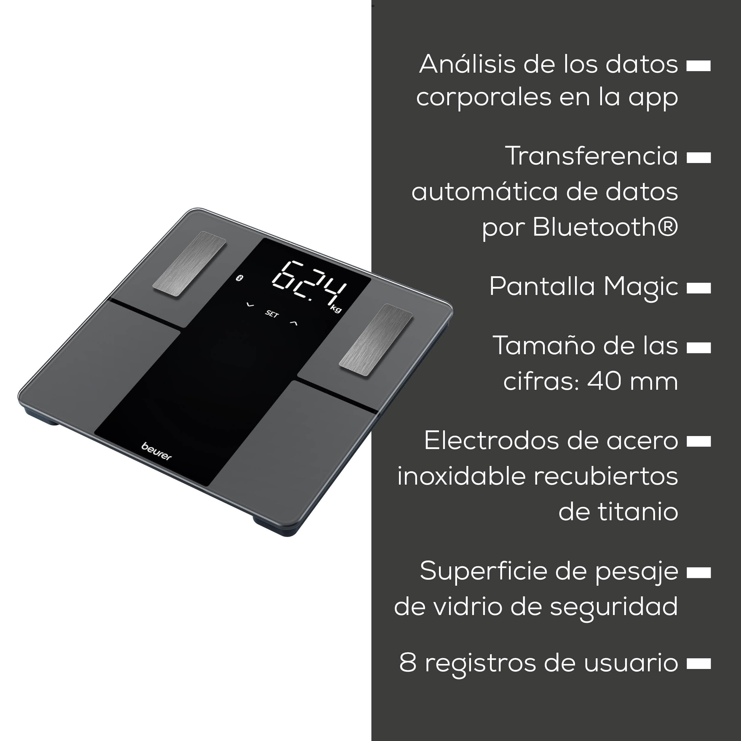 beurer-bf-500-b-scula-de-ba-o-digital-con-bluetooth-y-an-lisis-corporal-vidrio-d image 7
