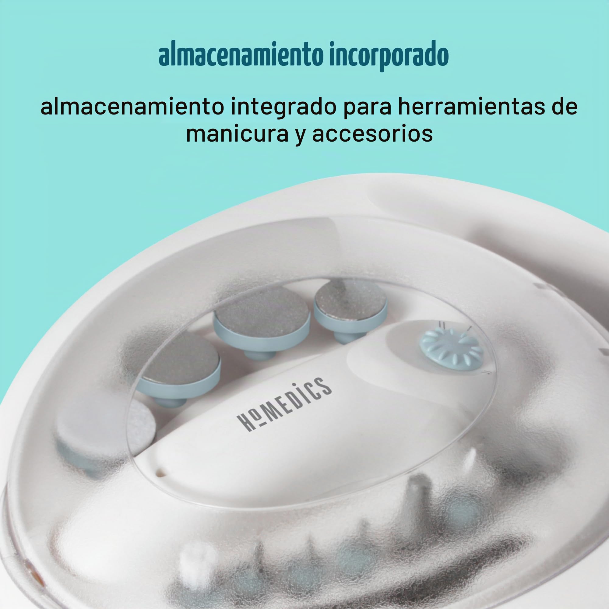 homedics-set-de-manicura-y-pedicura-con-12-accesorios-ba-era-de-hidromasaje-y-ro image 6