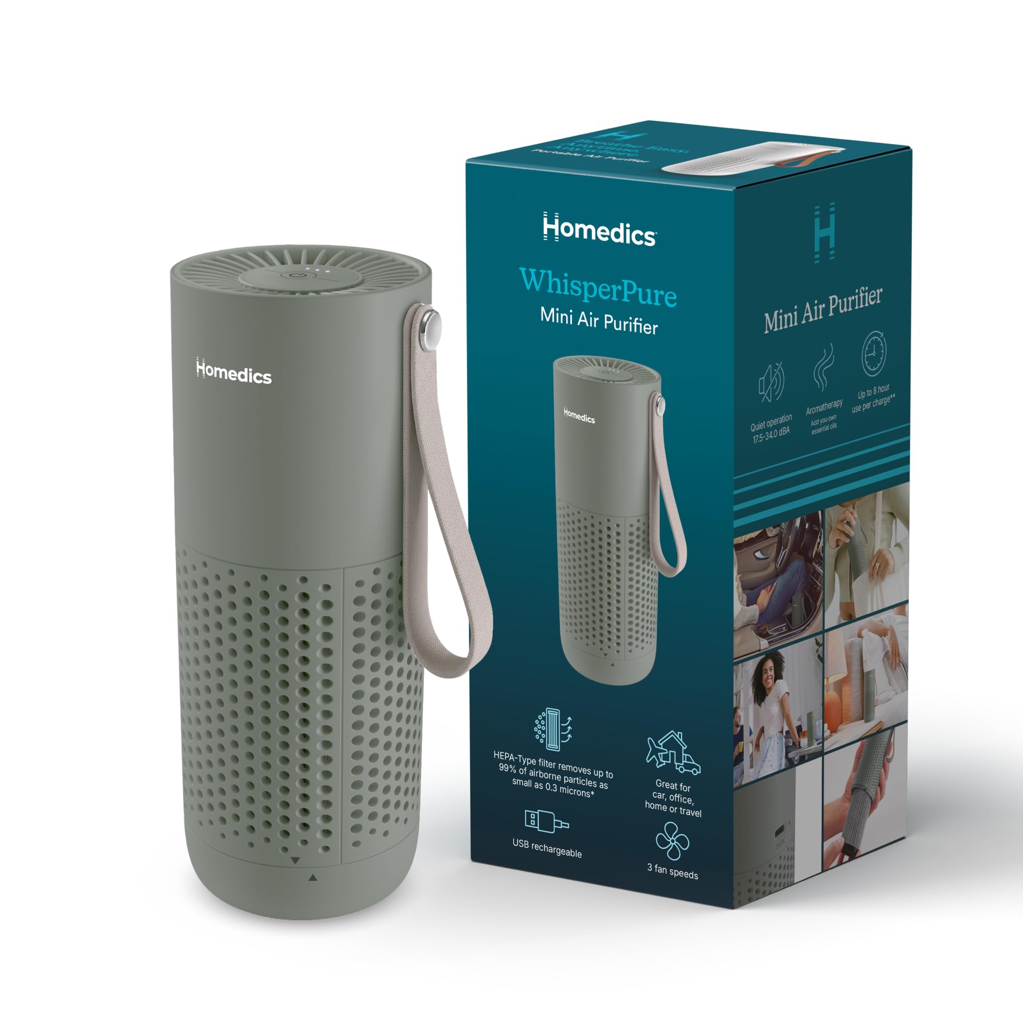 homedics-whisperpure-mini-purificador-de-aire-port-til-inal-mbrico-con-filtro-ti image 8
