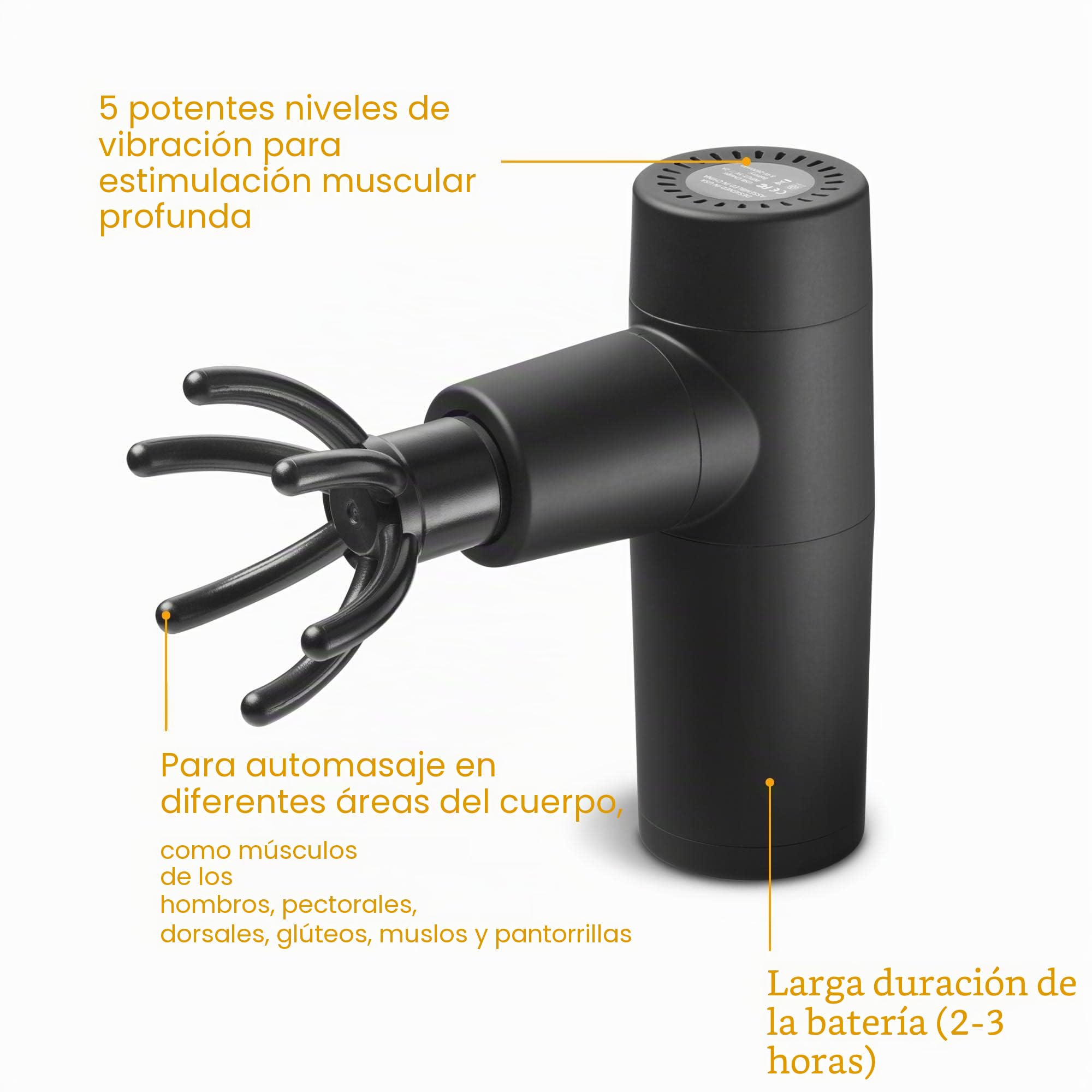 medisana-mg-150-mini-pistola-de-masaje-con-6-cabezales-5-niveles-de-vibraci-n-y- image 4