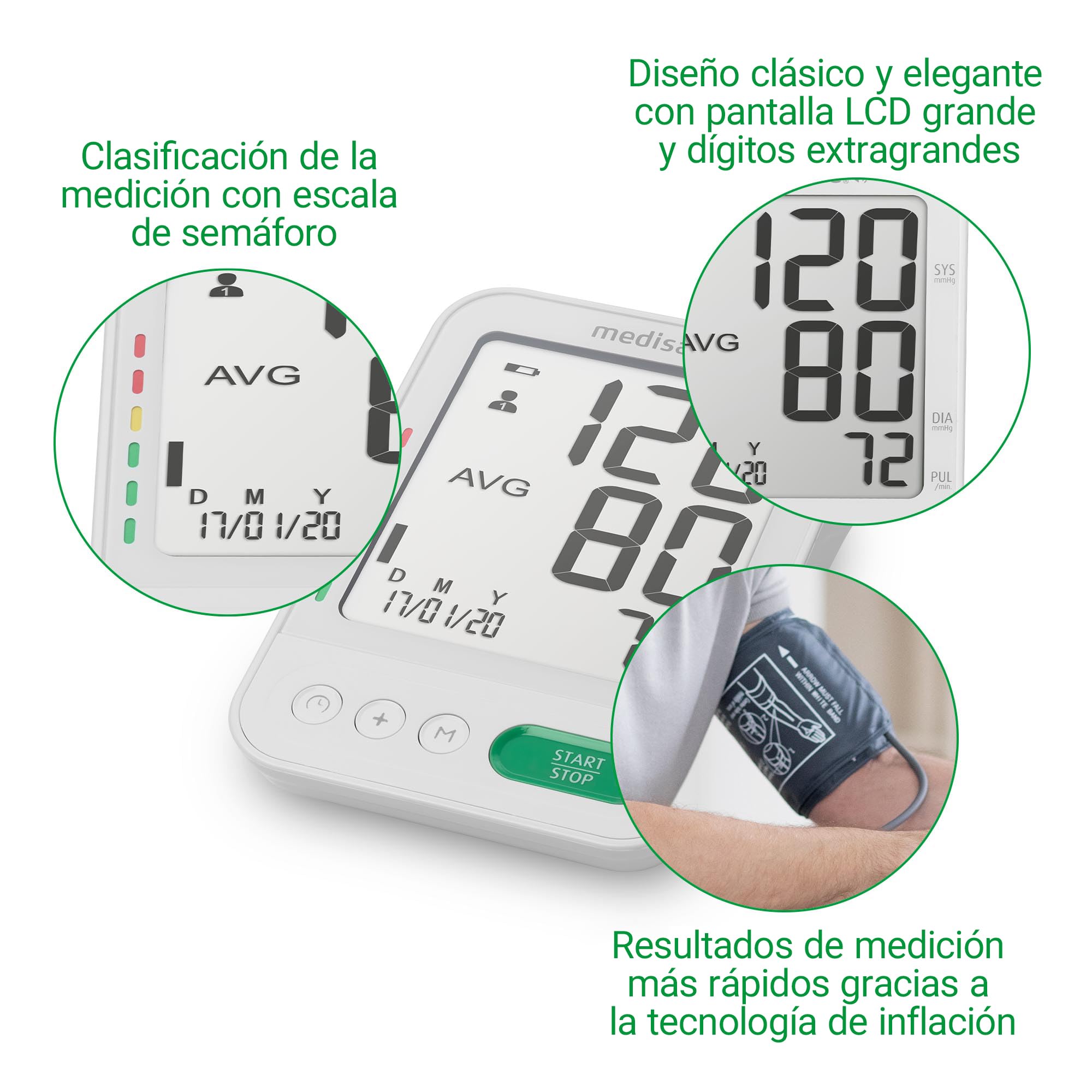 medisana-bu-586-voice-tensi-metro-de-brazo-con-salida-de-voz-escala-semaf-rica-s image 4