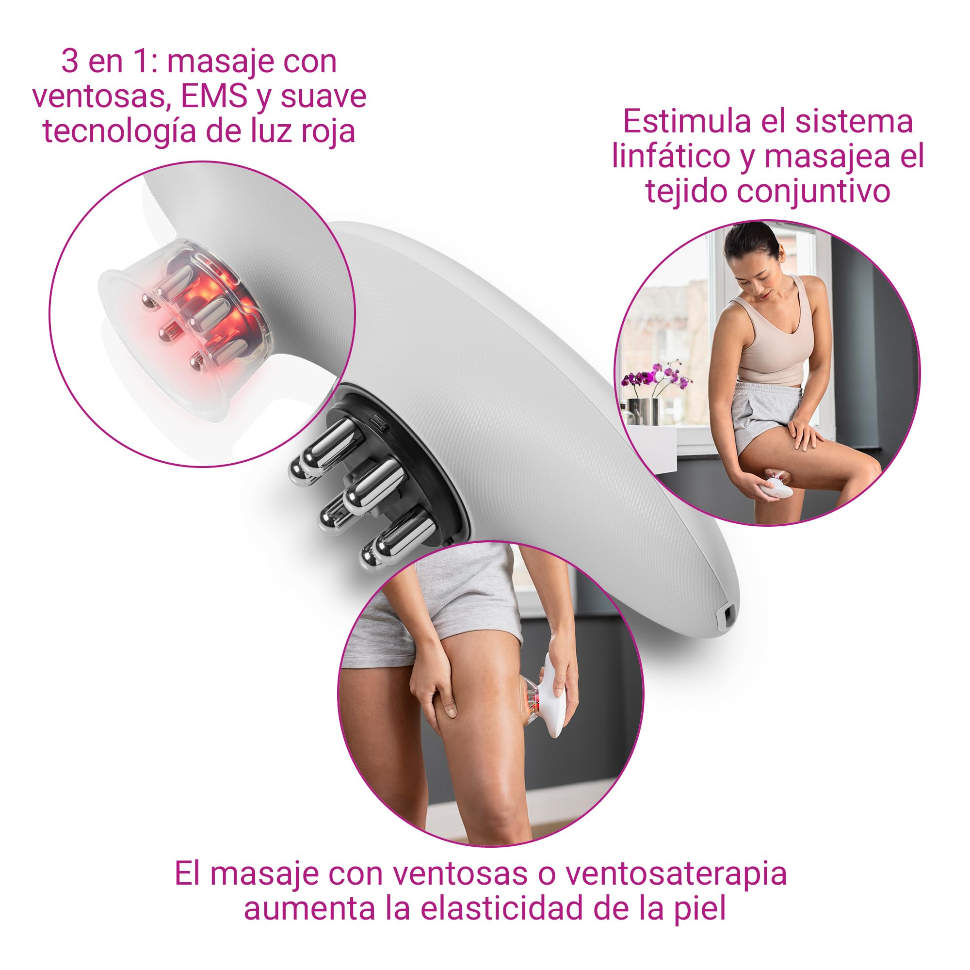 medisana-vc-150-masajeador-de-ventosa-3-en-1-con-vac-o-ems-y-luz-roja-para-piel- image 4