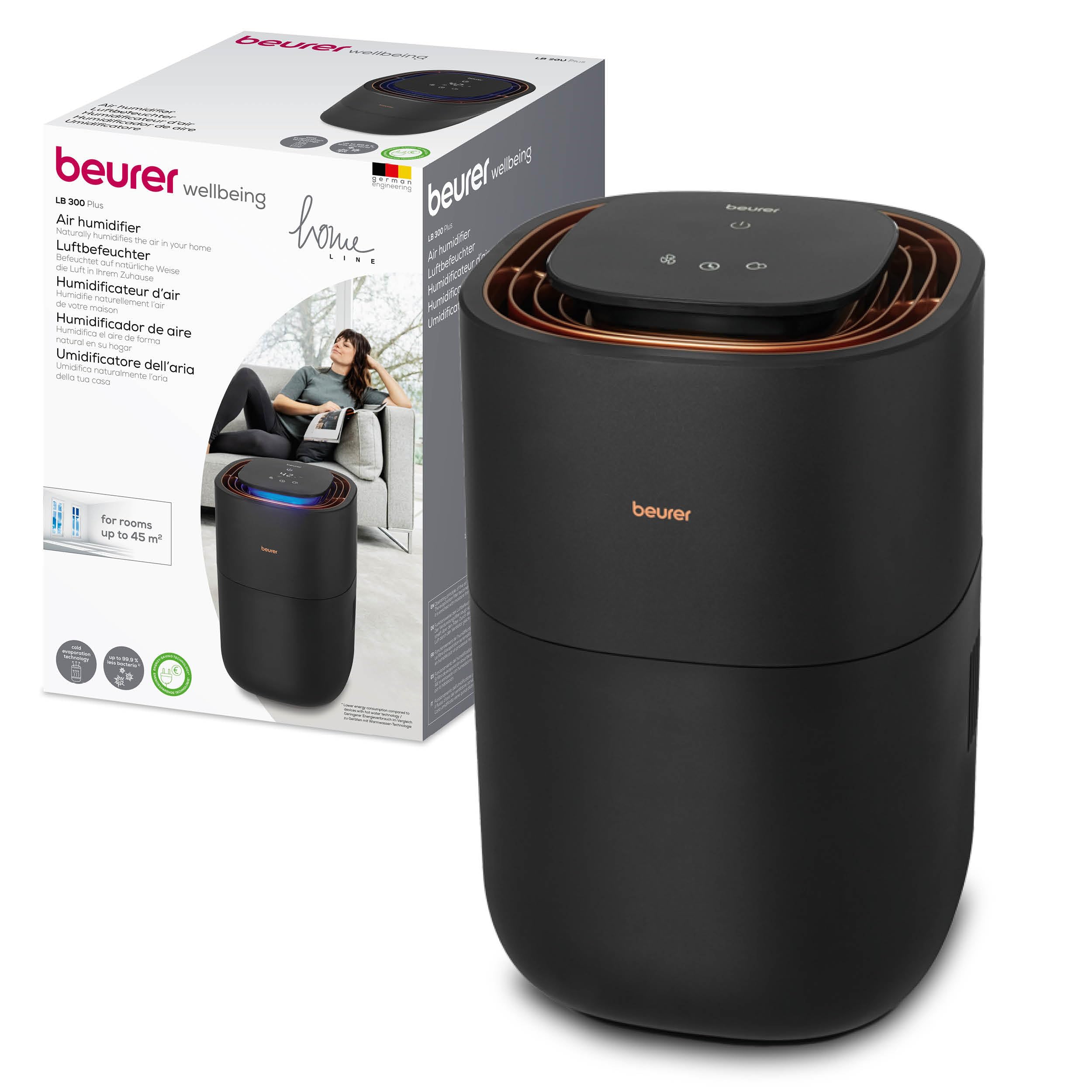 beurer-lb-300-plus-humidificador-por-evaporaci-n-en-fr-o-con-tecnolog-a-de-ahorr image 1