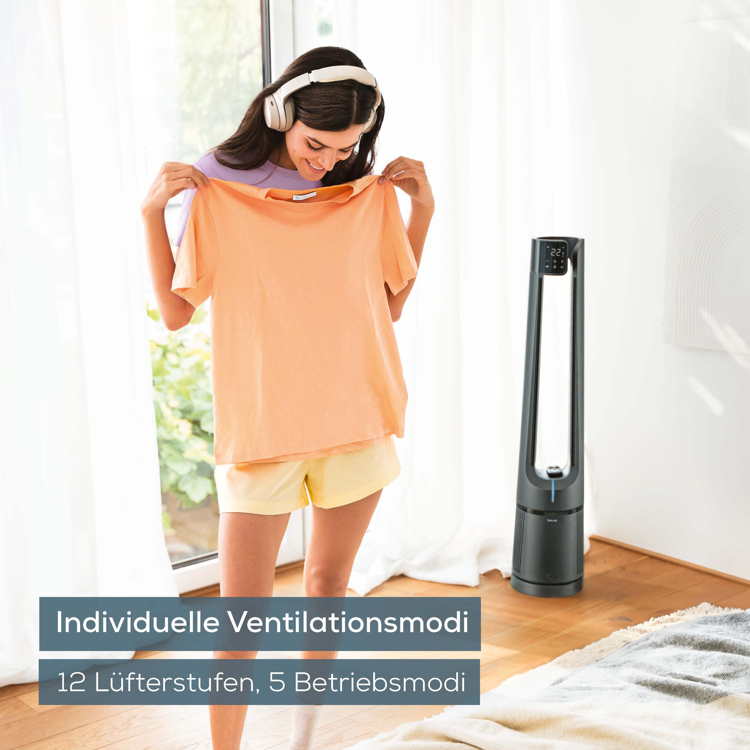 beurer-lv-500-pureflow-ventilador-y-purificador-de-aire-2-en-1-con-filtro-hepa-h image 5