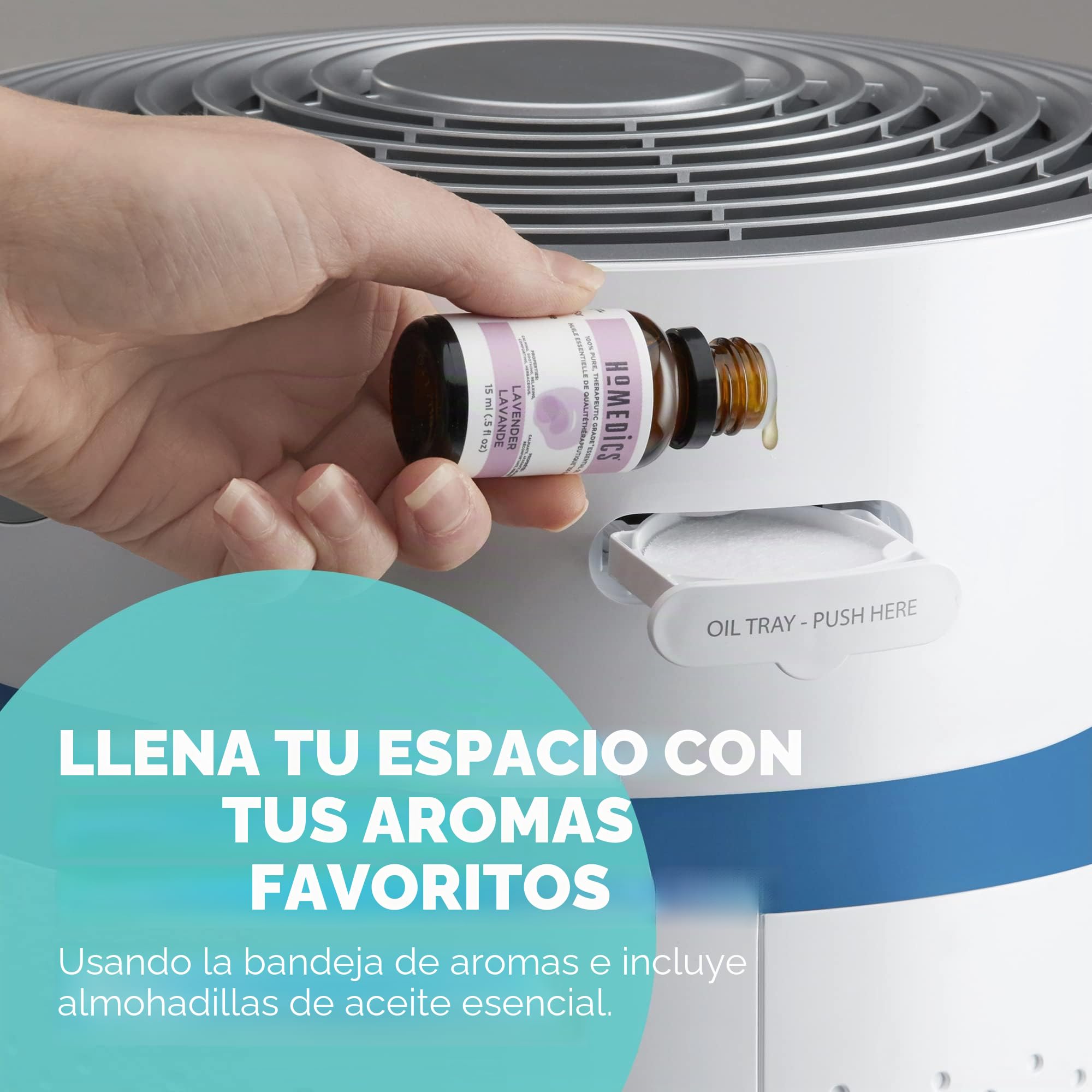 homedics-totalclean-5-en-1-deluxe-purificador-de-aire-true-hepa-360-y-carb-n-act image 7