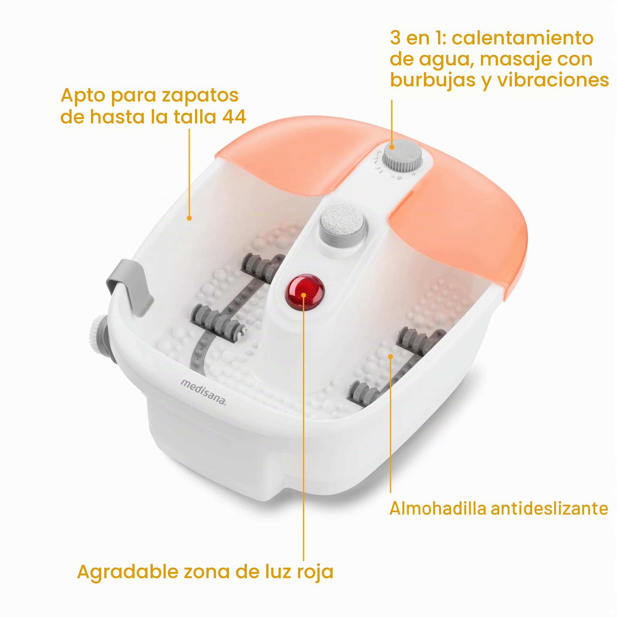 medisana-fs-883-spa-de-pies-el-ctrico-3-en-1-con-reflexolog-a-podal-mantenimient image 5