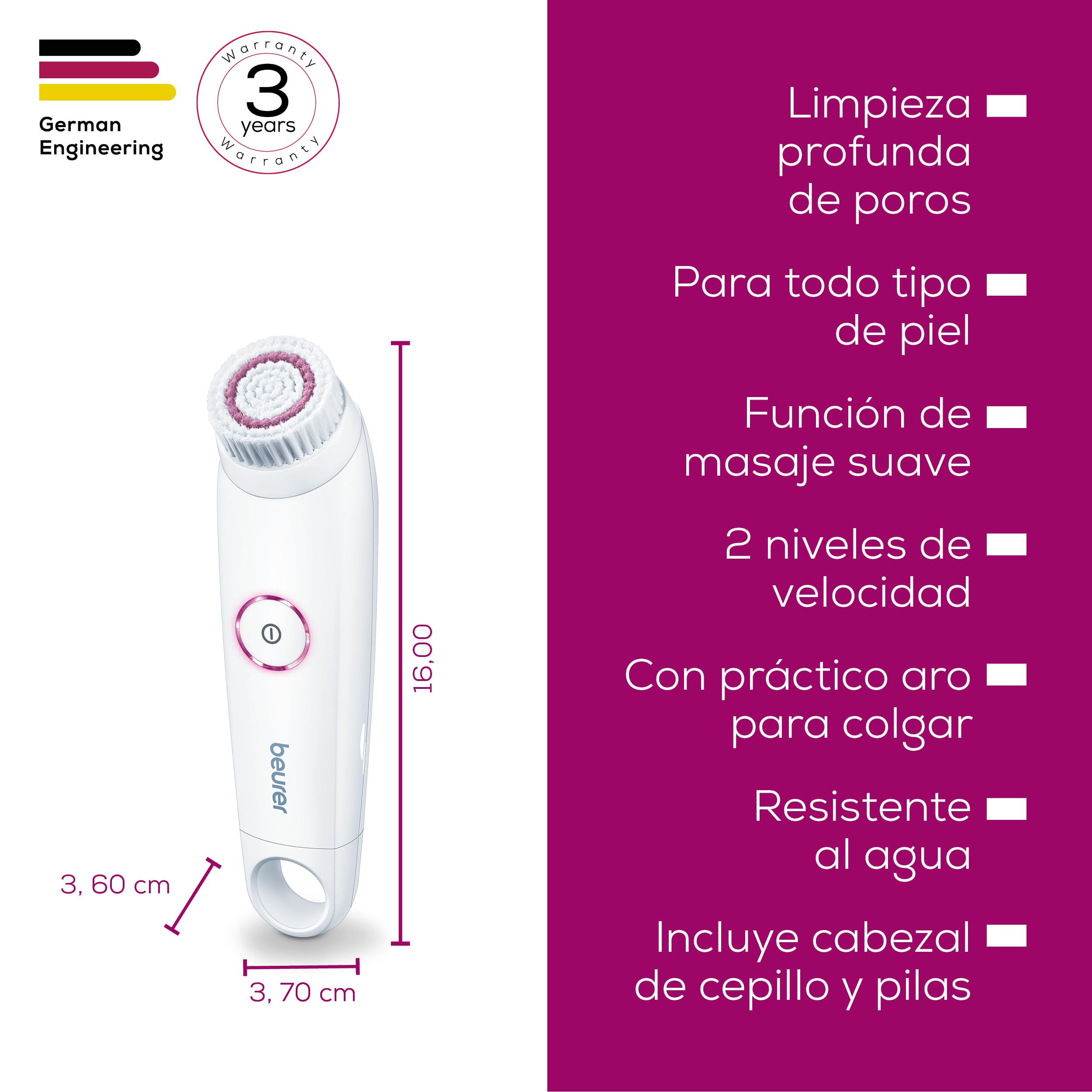 beurer-fc-45-cepillo-limpiador-facial-el-ctrico-con-rotaci-n-de-2-niveles-limpie image 6
