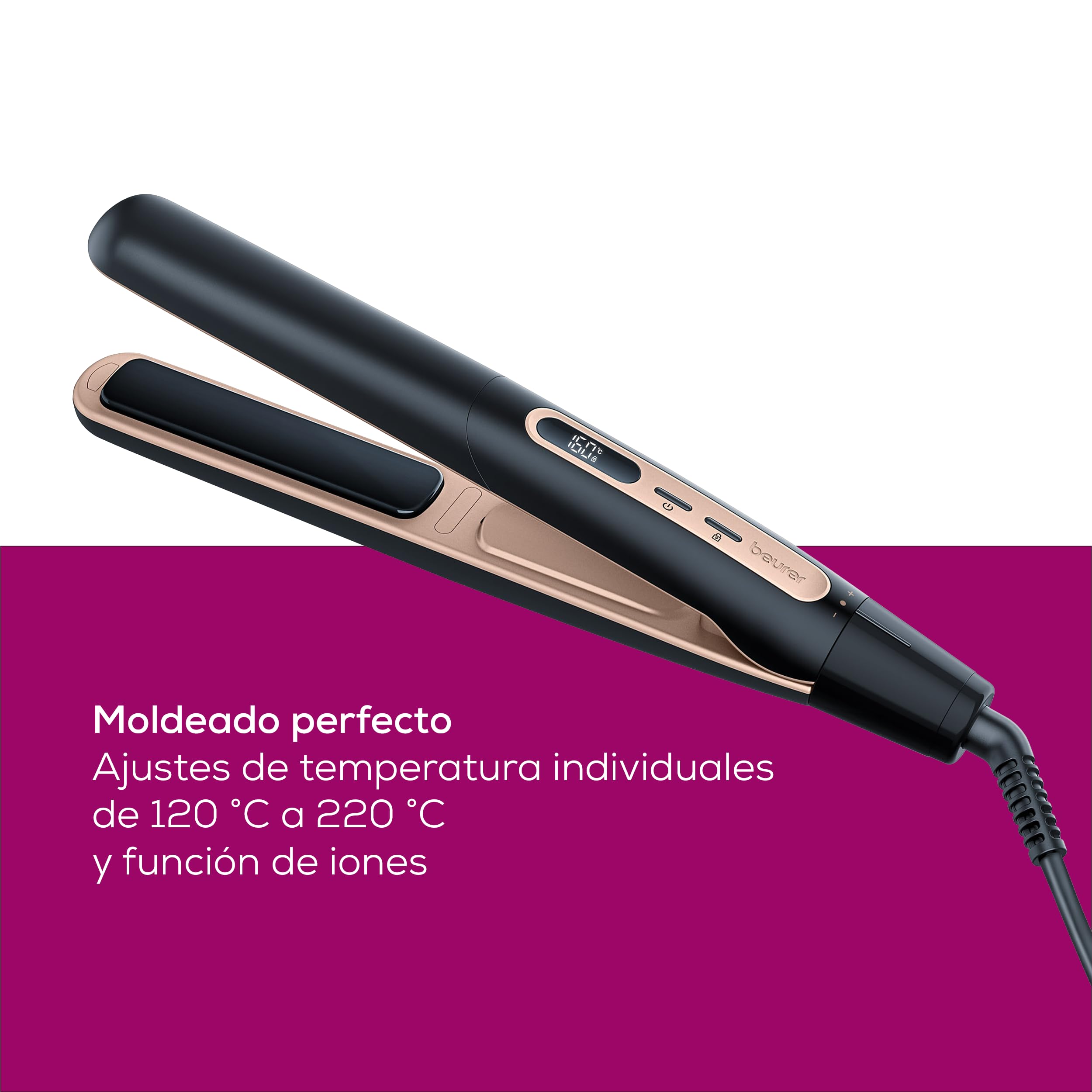 beurer-hs-100-plancha-de-pelo-con-revestimiento-cer-mico-funci-n-i-nica-calentam image 3