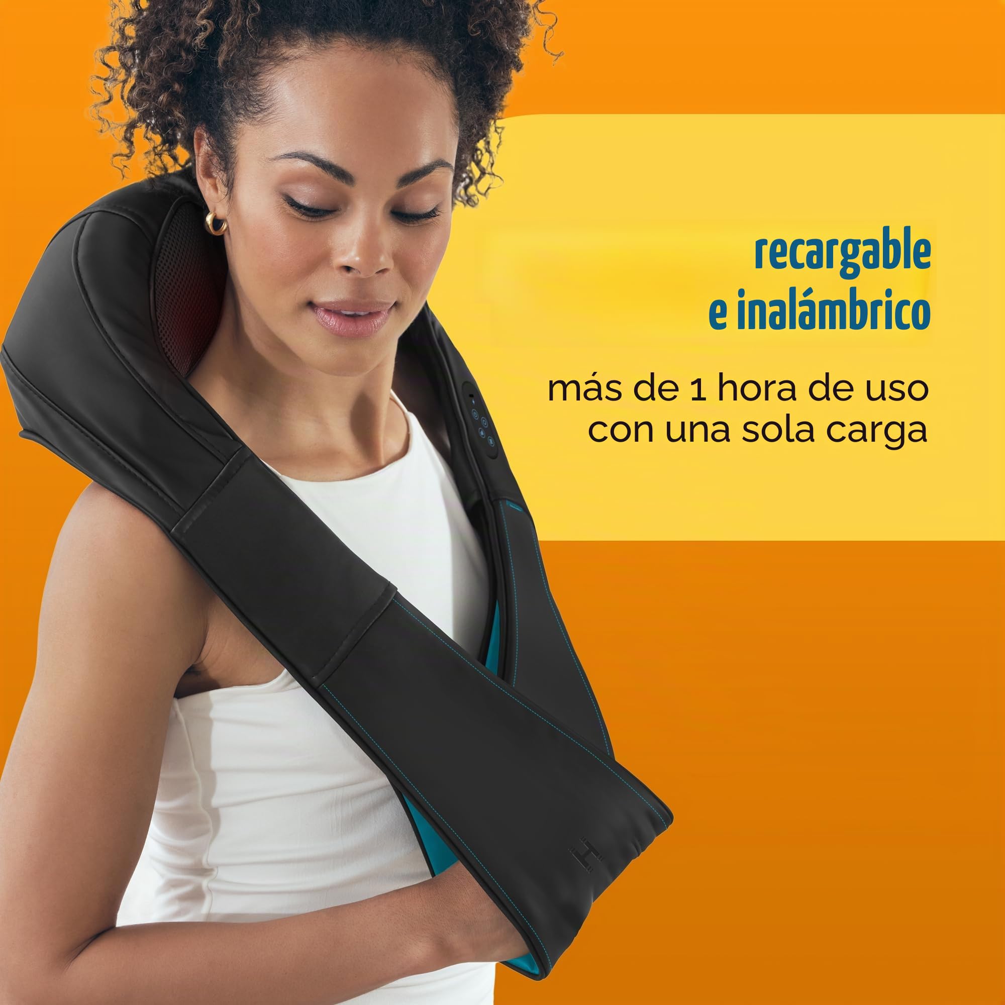homedics-masajeador-de-cuello-shiatsu-sin-cable-con-calor-4-nodos-de-masaje-3-in image 6