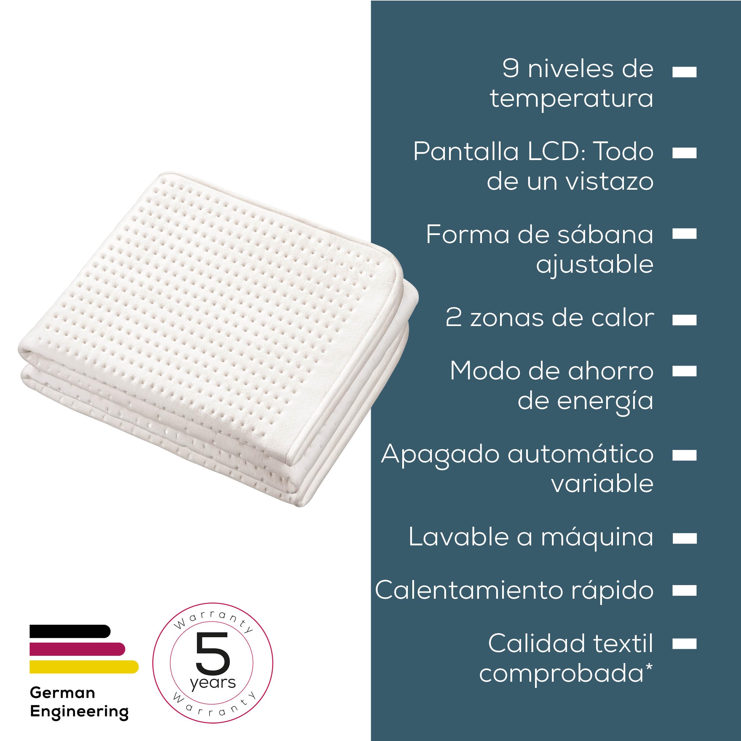 beurer-ub-101-cosy-manta-t-rmica-para-cama-individual-198-92-cm-2-zonas-de-calef image 8