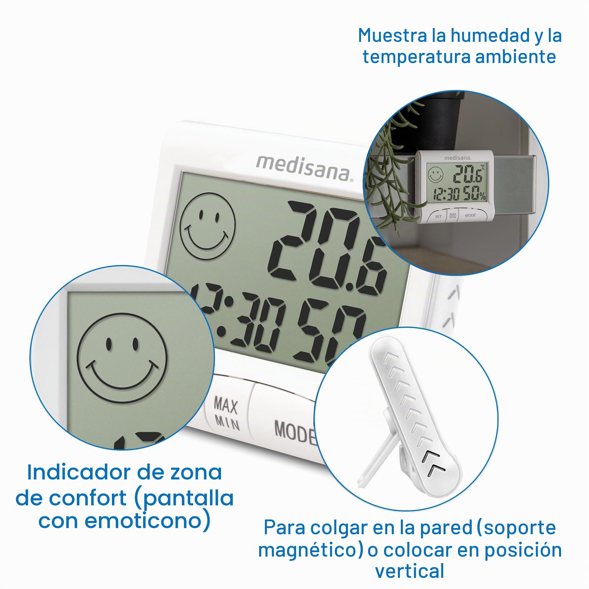 medisana-hg-100-higr-metro-digital-con-term-metro-ambiental-smiley-de-confort-fu image 4