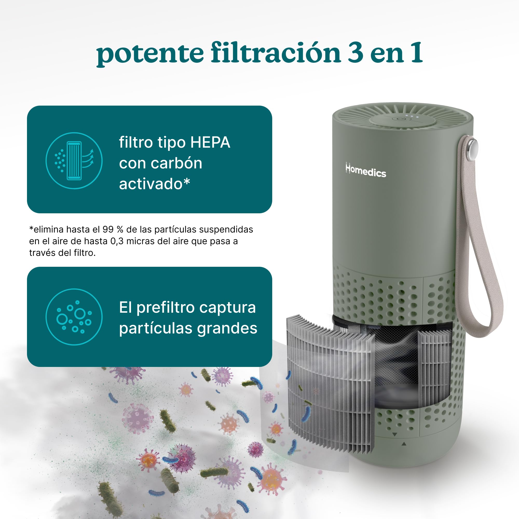 homedics-whisperpure-mini-purificador-de-aire-port-til-inal-mbrico-con-filtro-ti image 3