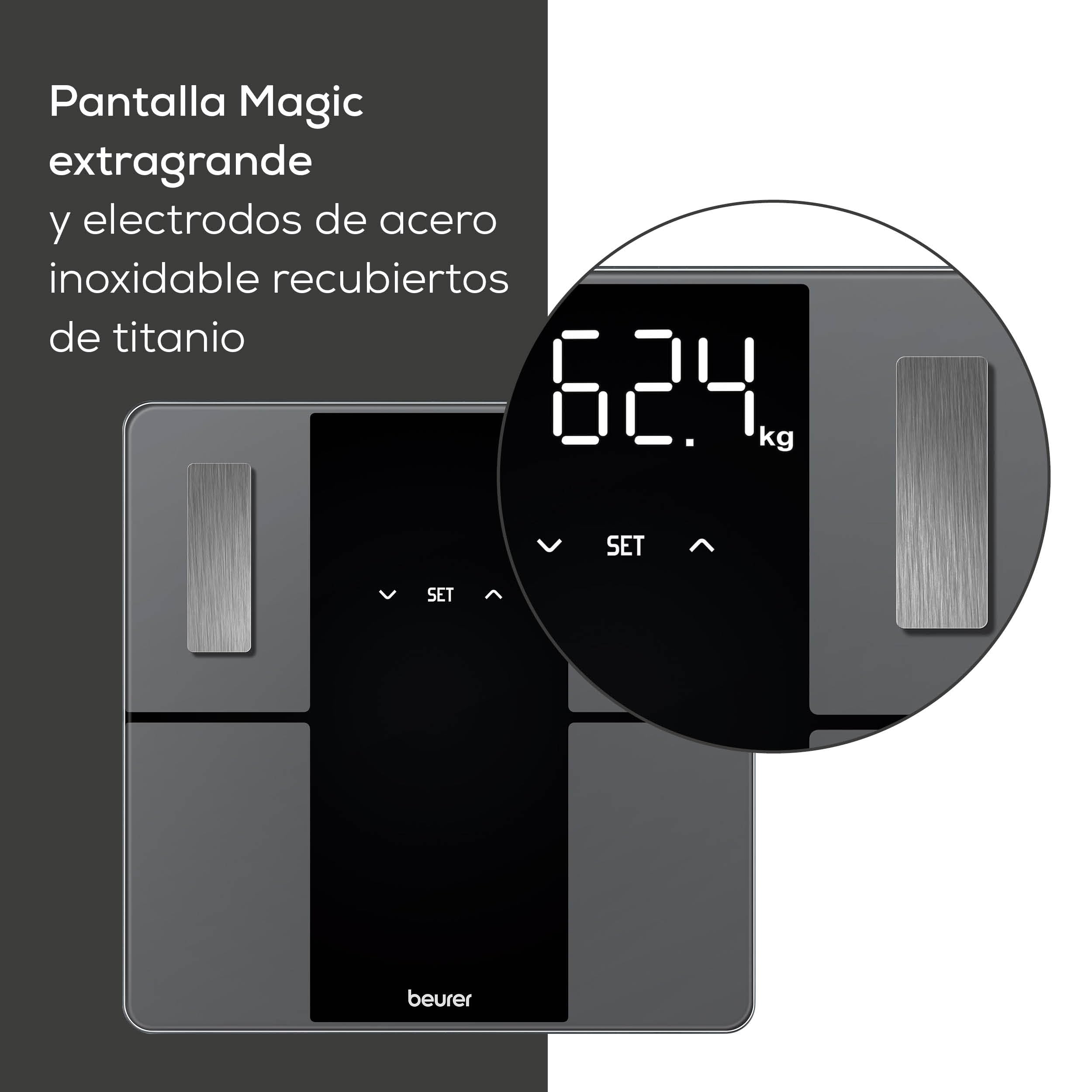 beurer-bf-500-b-scula-de-ba-o-digital-con-bluetooth-y-an-lisis-corporal-vidrio-d image 5