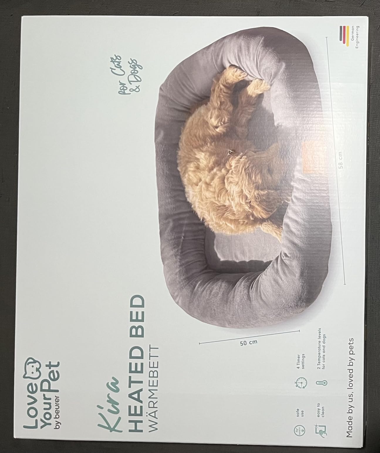 Segura y lavable