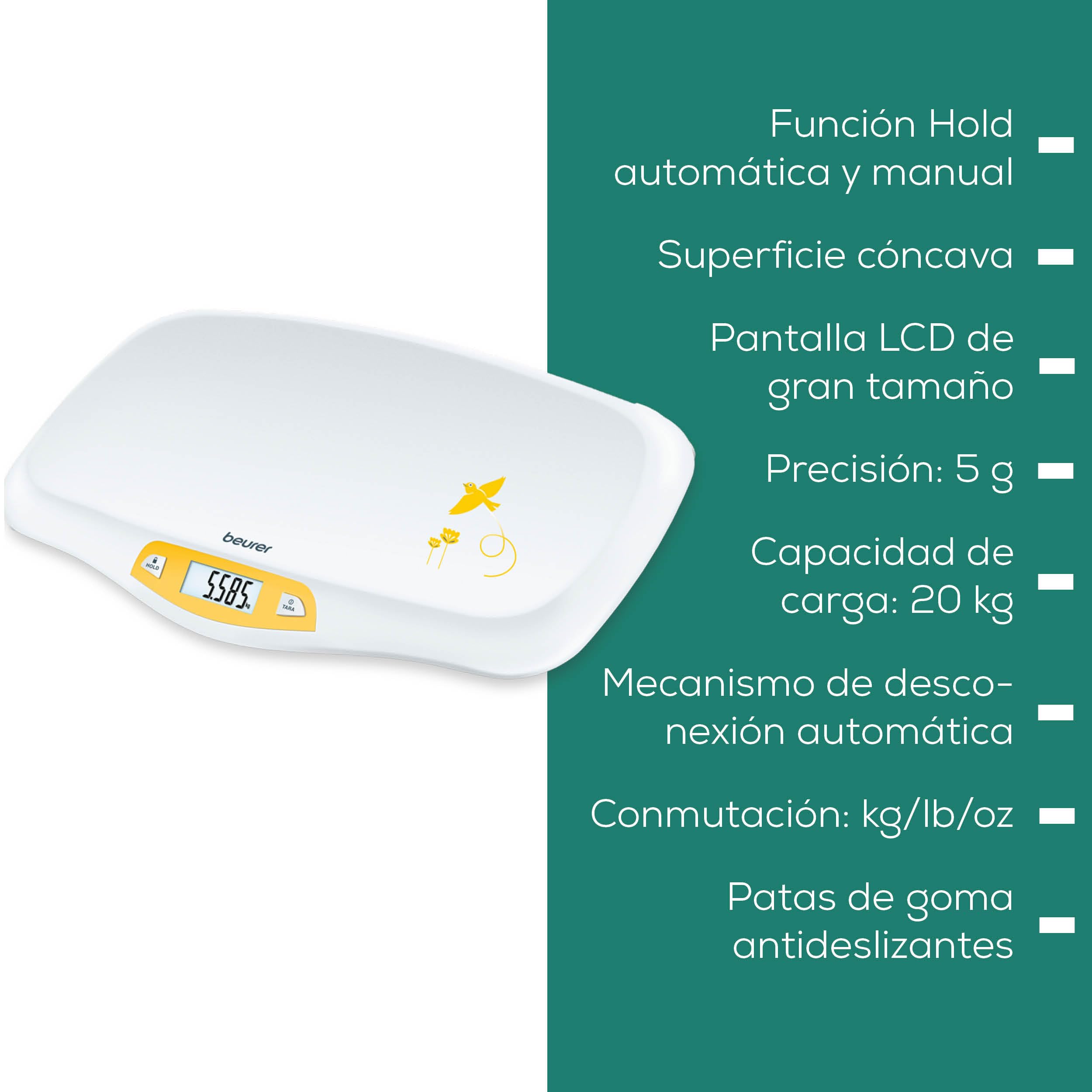 beurer-by-80-b-scula-para-beb-s-con-superficie-curvada-segura-capacidad-20-kg-fu image 6