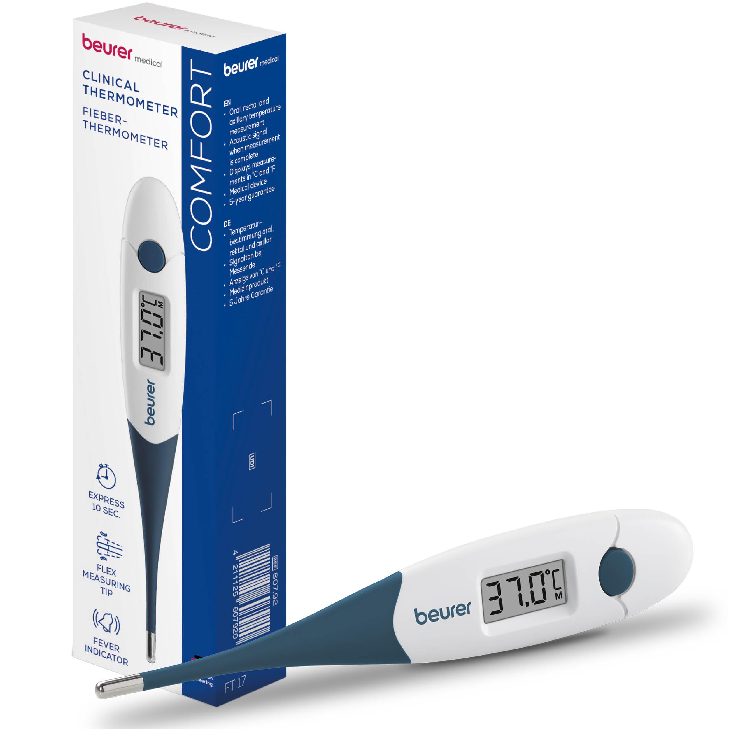 beurer-ft-09-term-metro-digital-corporal-resistente-al-agua-con-pantalla-lcd-y-s image 7