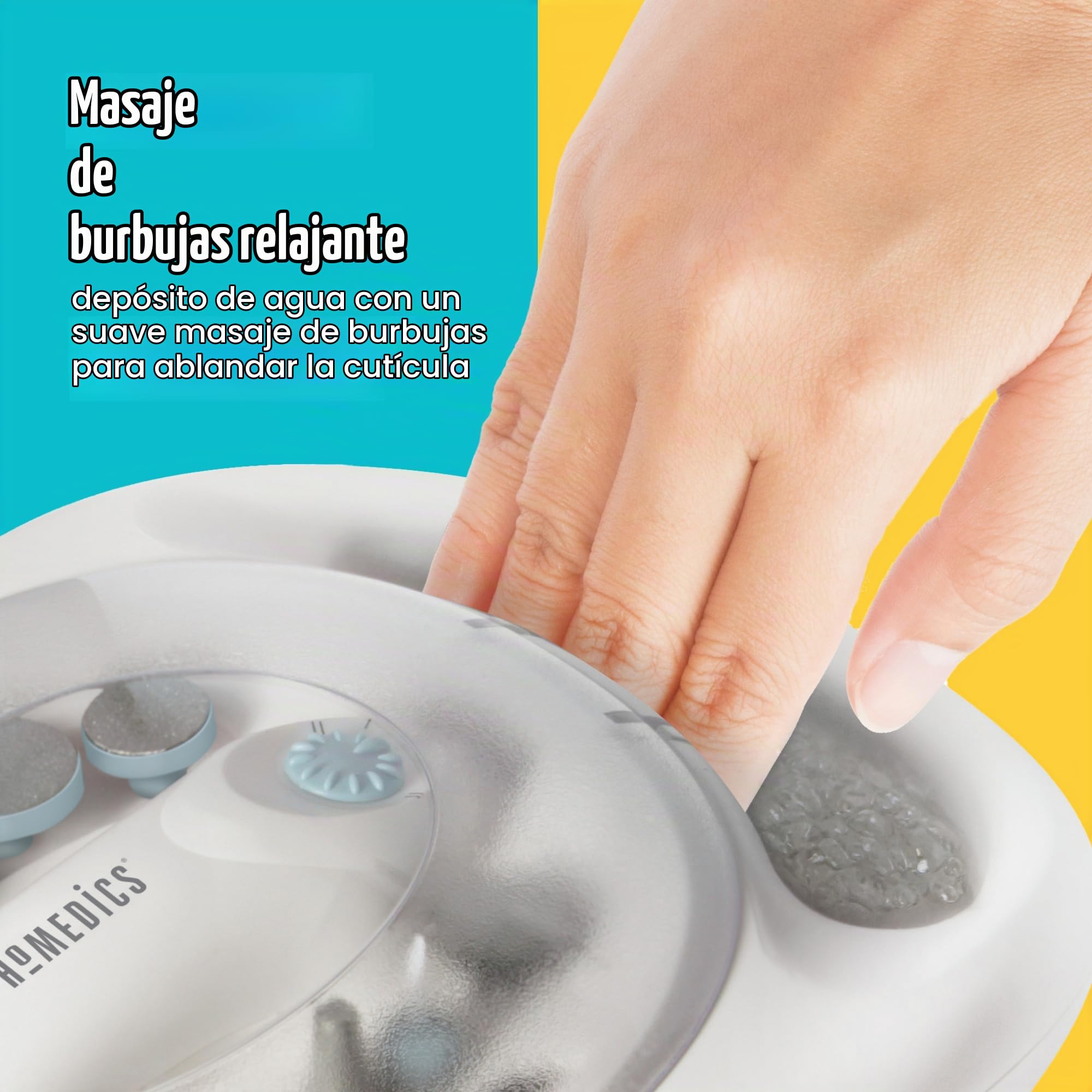 homedics-set-de-manicura-y-pedicura-con-12-accesorios-ba-era-de-hidromasaje-y-ro image 5