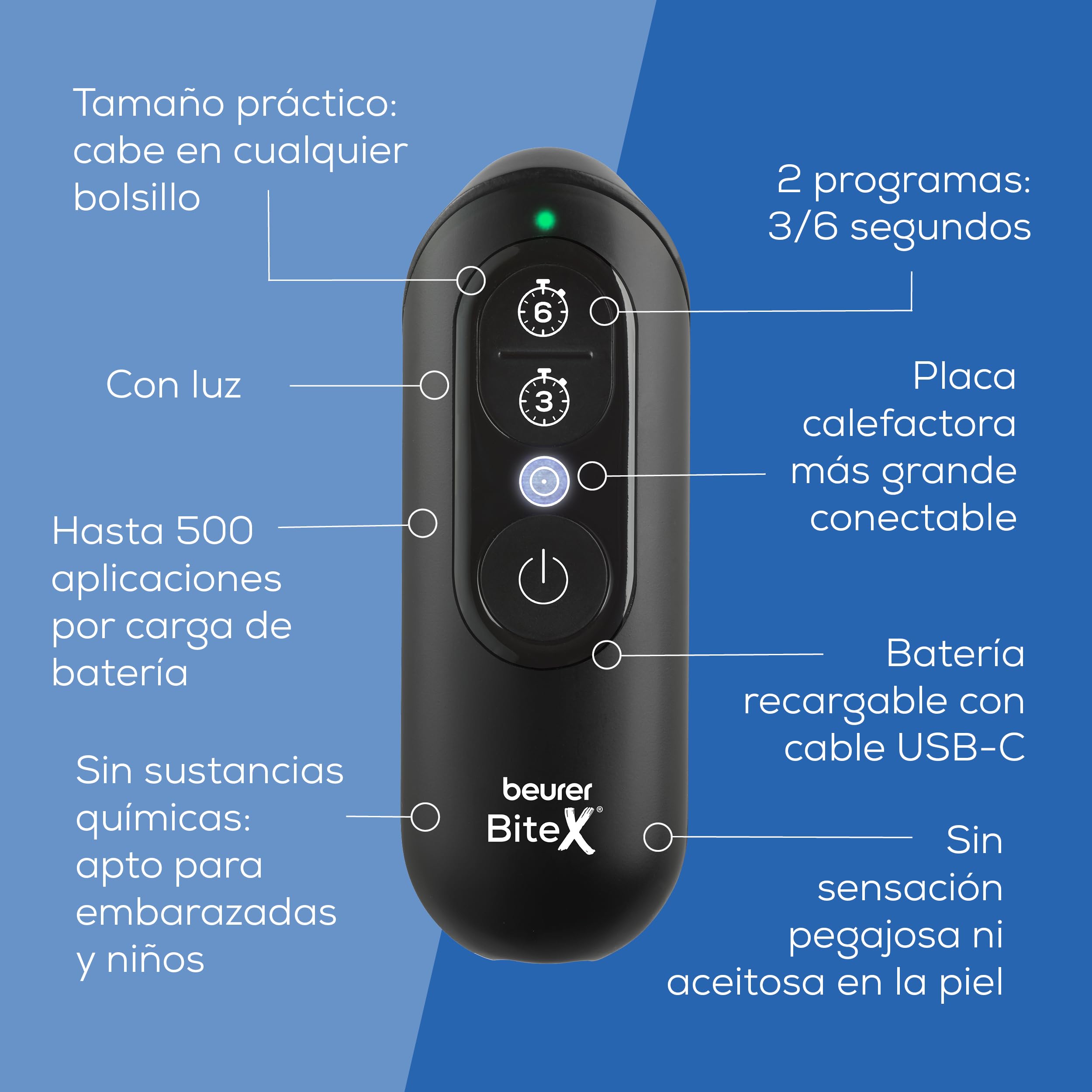 beurer-bitex-max-deep-black-aparato-contra-picaduras-de-insectos-con-calor-super image 7