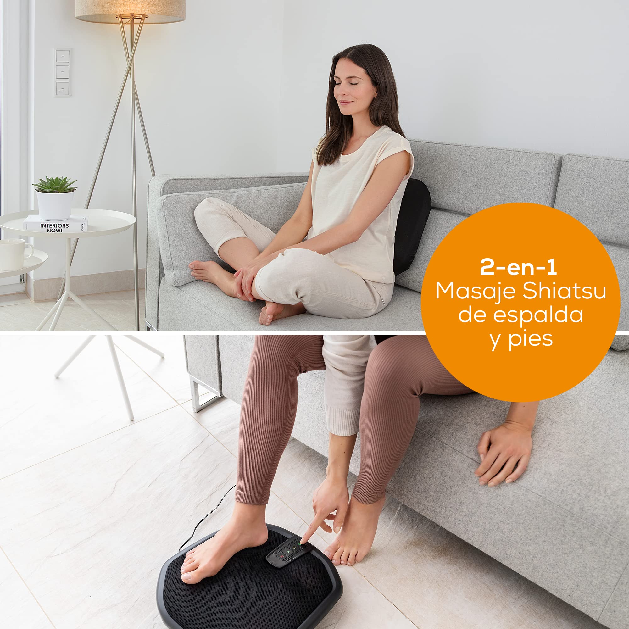 beurer-fm-70-aparato-de-masaje-shiatsu-para-pies-y-espalda-con-funci-n-de-calor- image 2