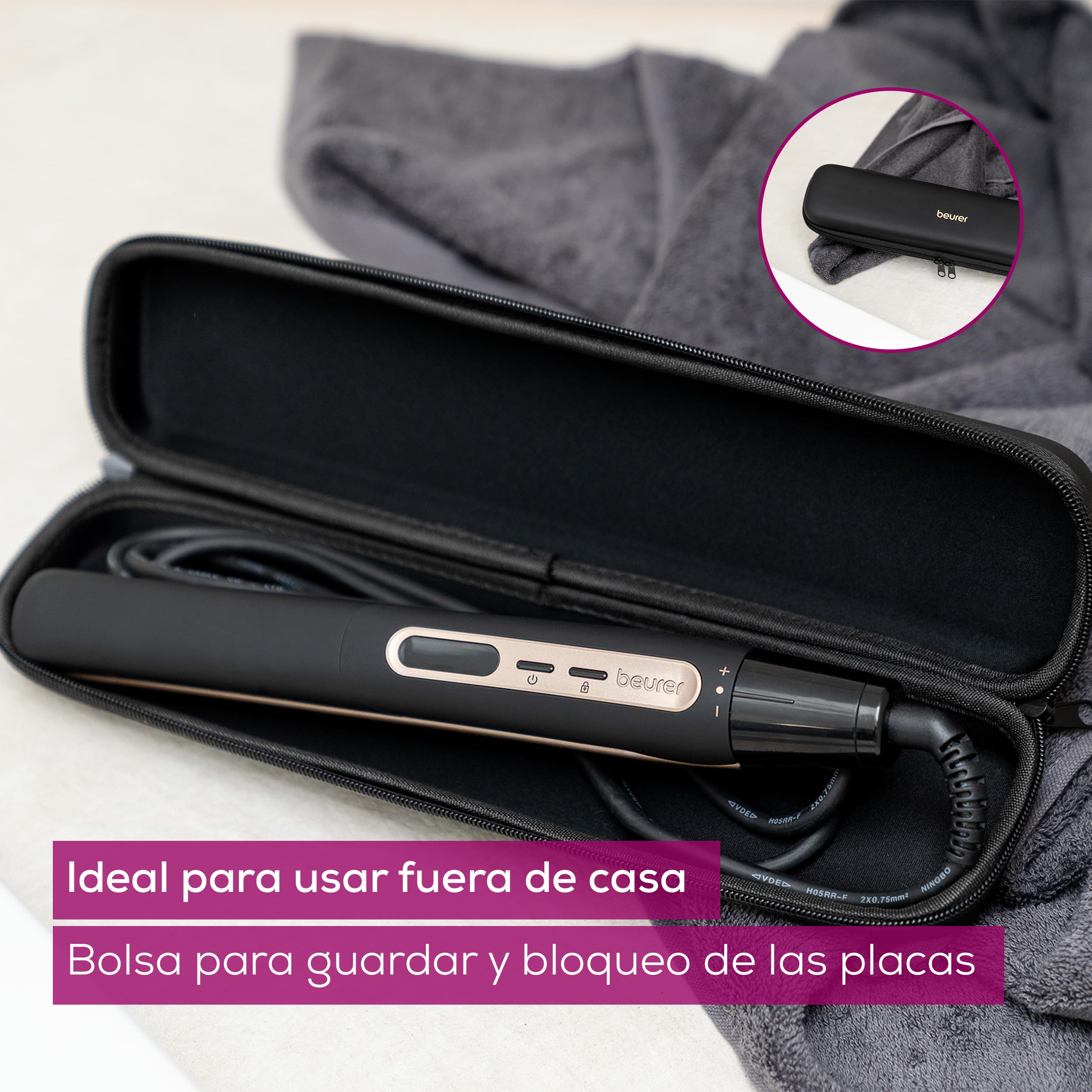 beurer-hs-100-plancha-de-pelo-con-revestimiento-cer-mico-funci-n-i-nica-calentam image 5