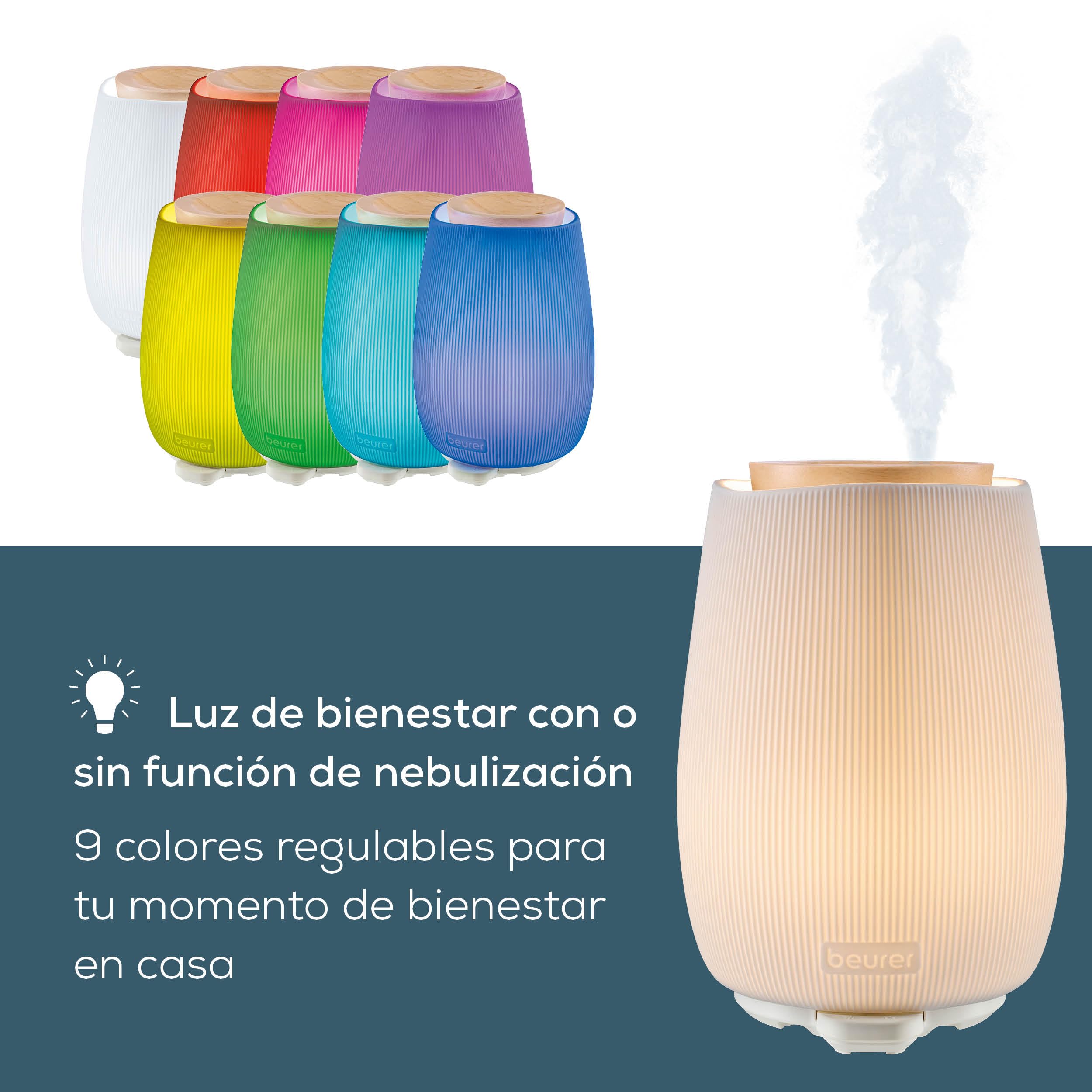 beurer-la-45-difusor-de-aroma-ultras-nico-con-luz-led-en-9-colores-carcasa-de-ce image 3
