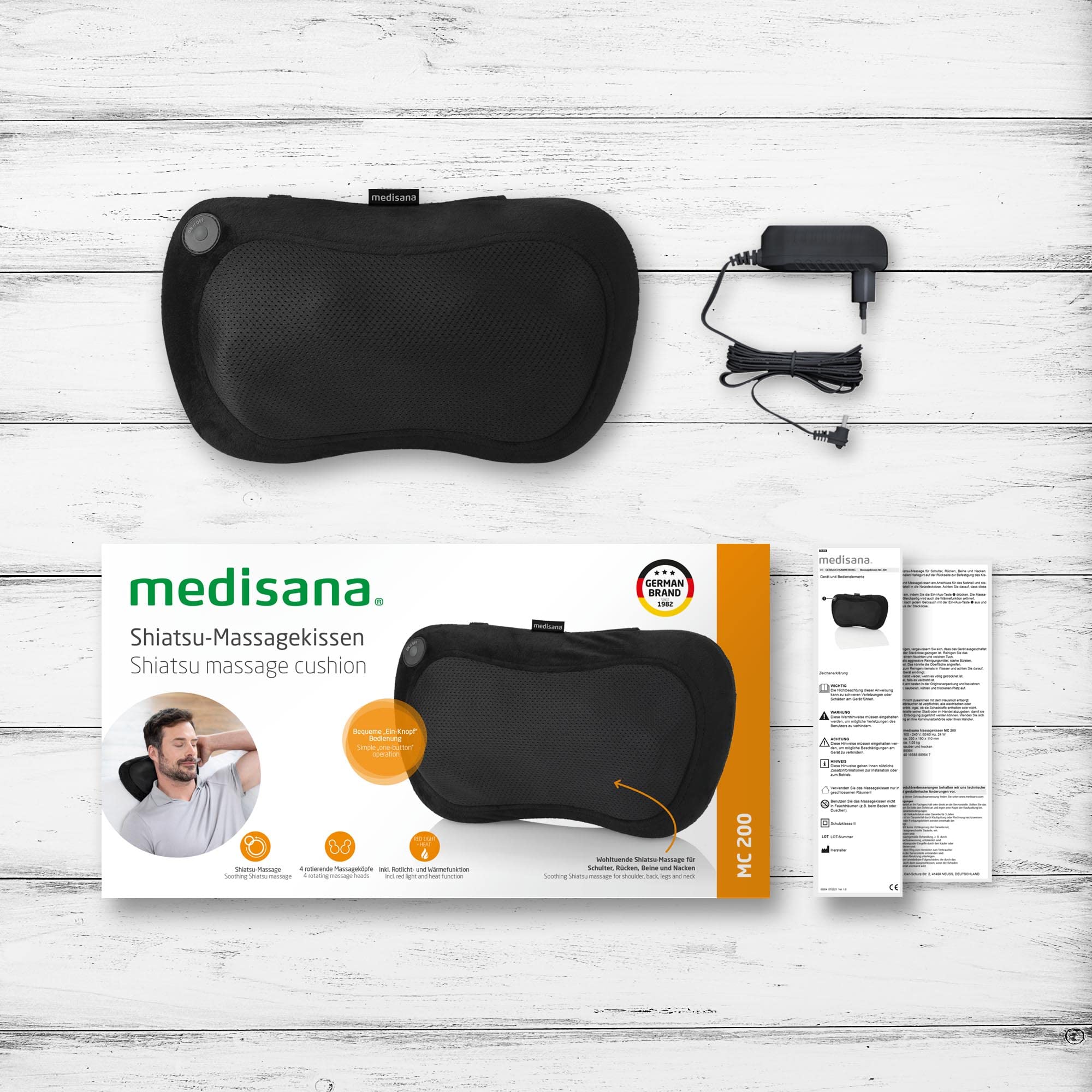 medisana-mc-200-coj-n-de-masaje-shiatsu-con-funci-n-de-calor-y-luz-roja-4-cabeza image 6