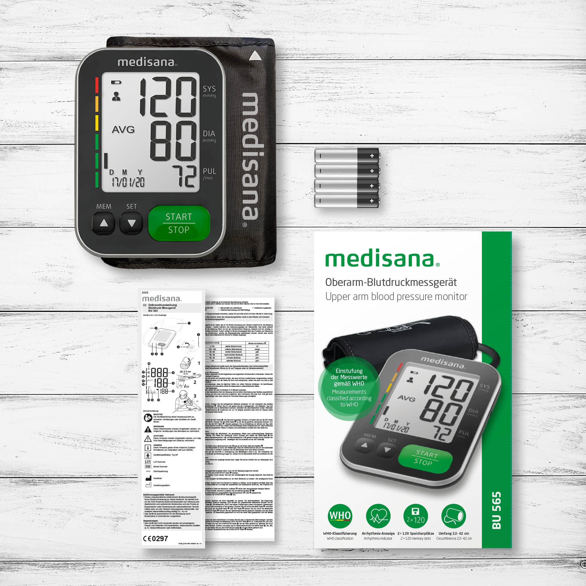 medisana-bu-565-tensi-metro-de-brazo-digital-medici-n-durante-el-inflado-memoria image 7