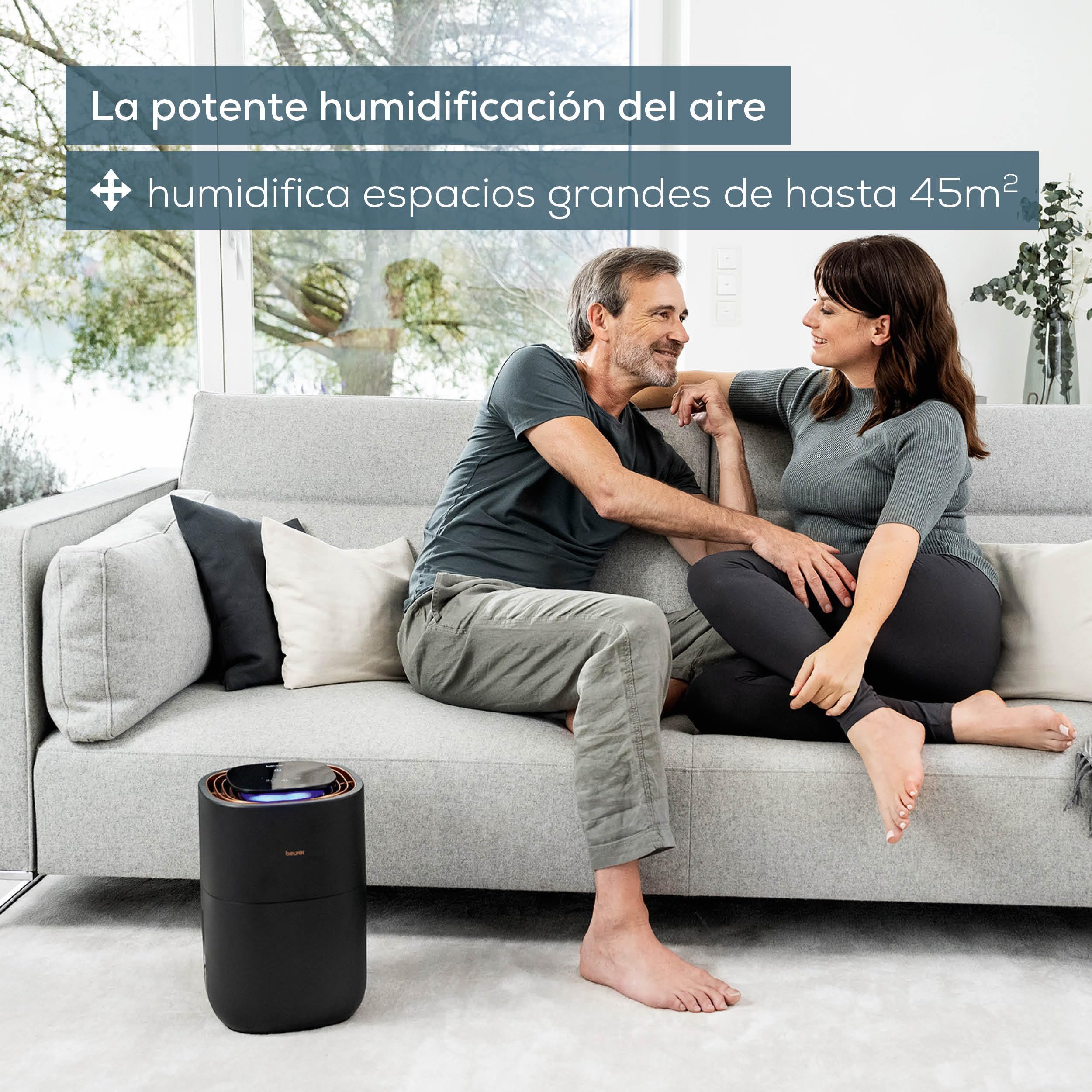beurer-lb-300-plus-humidificador-por-evaporaci-n-en-fr-o-con-tecnolog-a-de-ahorr image 2