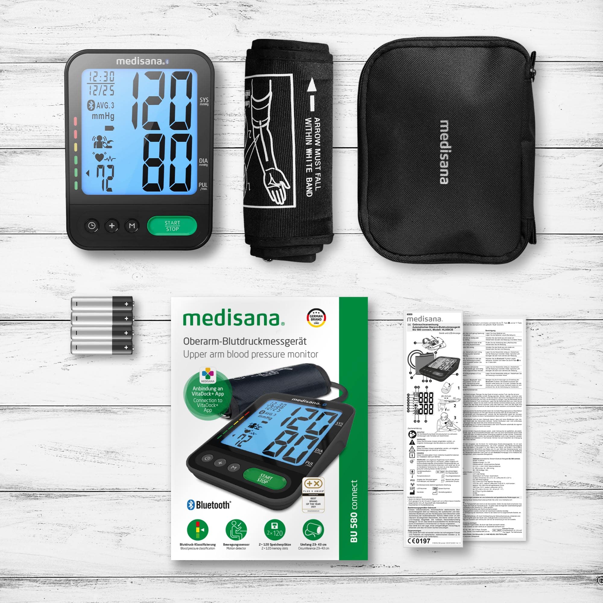 medisana-bu-580-connect-tensi-metro-de-brazo-con-app-bluetooth-vitadock-escala-s image 7