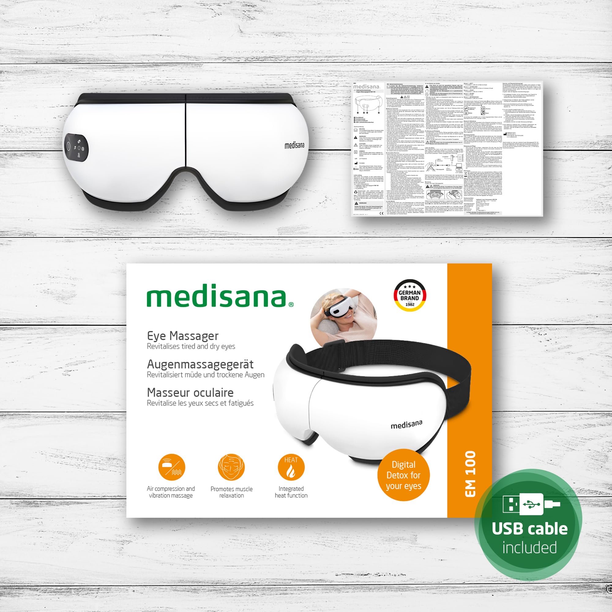 medisana-em-100-masajeador-de-ojos-con-compresi-n-de-aire-vibraci-n-calor-y-blue image 5