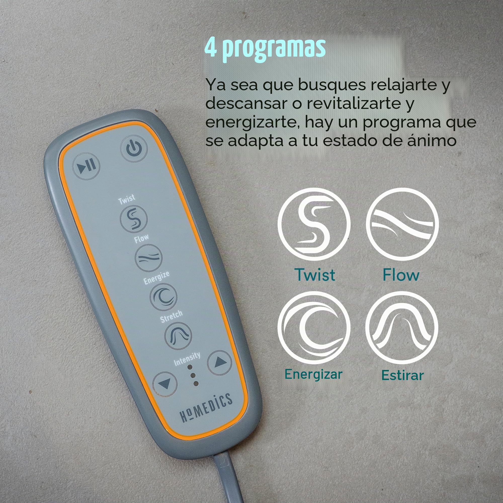 homedics-stretch-esterilla-de-estiramiento-el-ctrica-4-tratamientos-preprogramad image 5