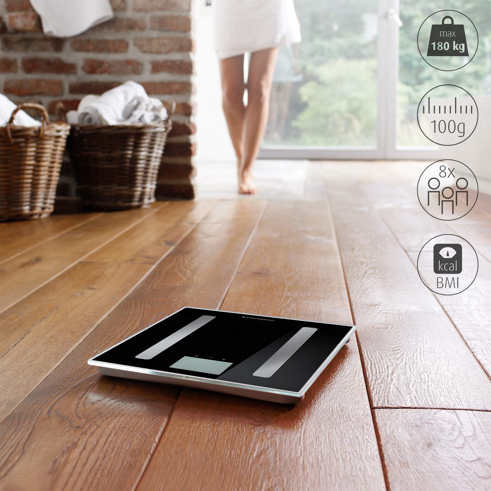medisana-bs-a45-connect-b-scula-de-an-lisis-corporal-digital-con-bluetooth-y-app image 3