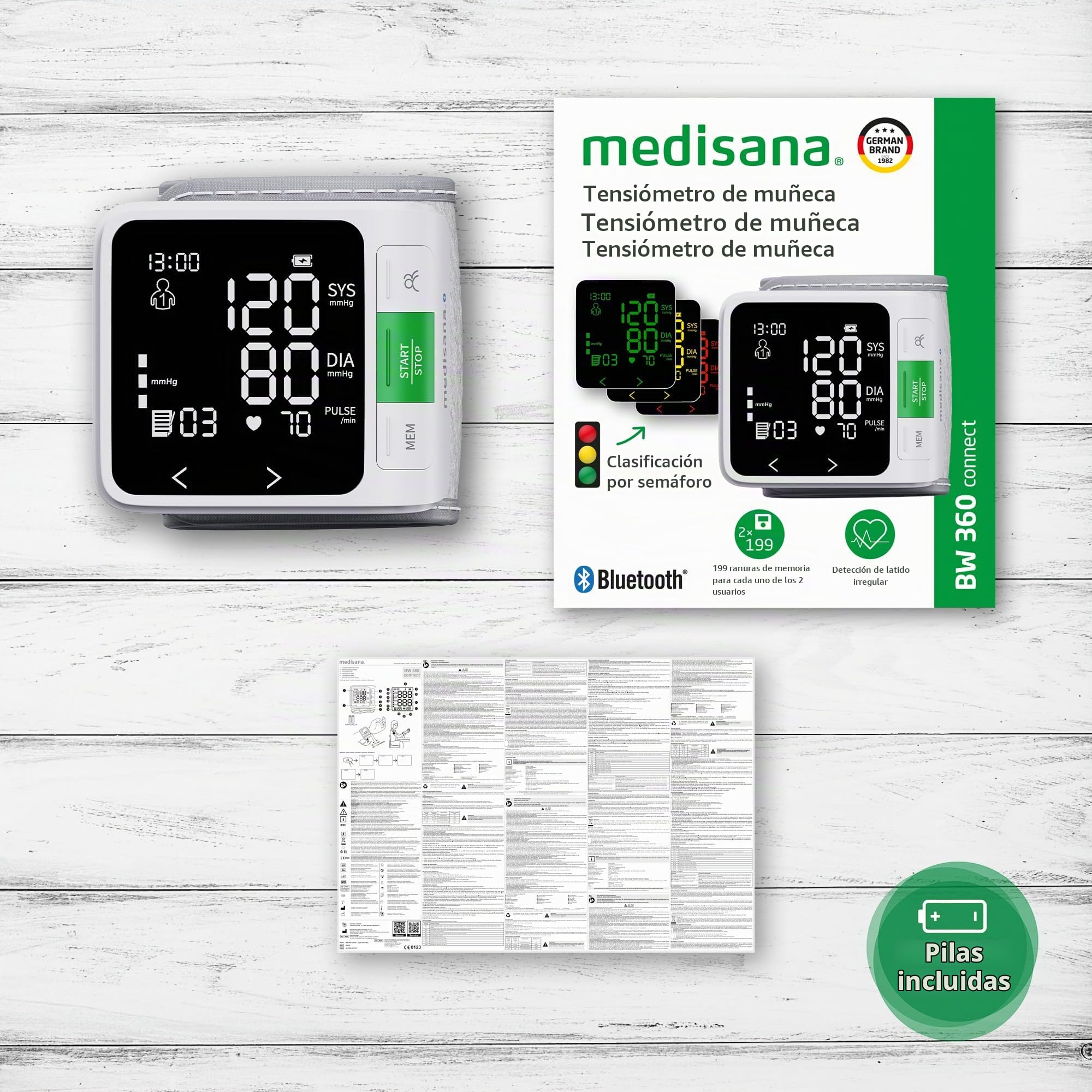 medisana-bw-360-connect-tensi-metro-de-mu-eca-con-bluetooth-y-app-vitadock-escal image 5